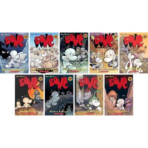 Bone by Jeff Smith: Vol. 1-9 Collection 9 Books Set - Ages 8-12 - Paperback Scholastic
