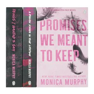 Lancaster Prep Series by Monica Murphy 3 Books Collection Set - Fiction - Paperback Penguin