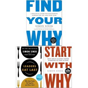 Start with Why Series By Simon Sinek 3 Books Collection Set - Non Fiction - Paperback Penguin