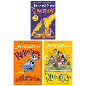 David Walliams Collection (Robodog, The Blunders & Spaceboy) 3 Books Set - Ages 8-12 - Hardback/Paperback HarperCollins Publishers