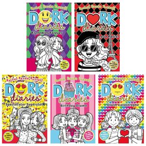 Dork Diaries Series (Vol. 11-15) By Rachel Renee Russell 5 Books Collection Set - Ages 9-11 - Paperback Simon & Schuster