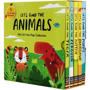 Lets Find the Animals 5 Books Box Set By Little Tigers - Ages 0-5 - Board Books Little Tiger Press Group