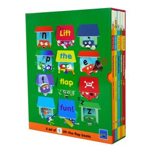 Numberblocks and Alphablocks Lift-the-Flap 5 Books Collection Set By Sweet Cherry Publishing - Ages 3 years and up - Board Book Sweet Cherry Publishing