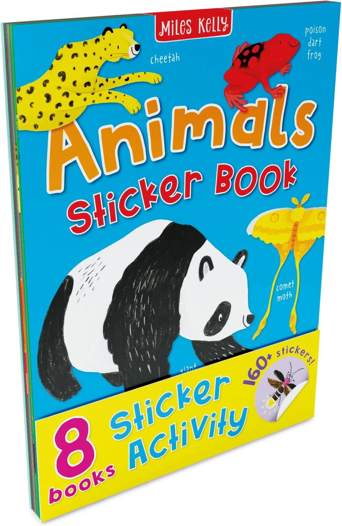 Sticker Activity Books By Miles Kelly 8 Books Collection Set - Ages 3+ - Paperback Miles Kelly Publishing Ltd