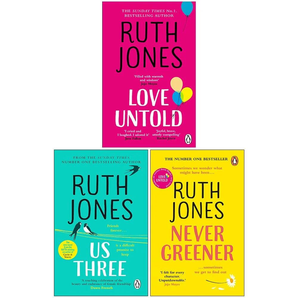 Ruth Jones 3 Books Collection Set - Fiction - Paperback Penguin