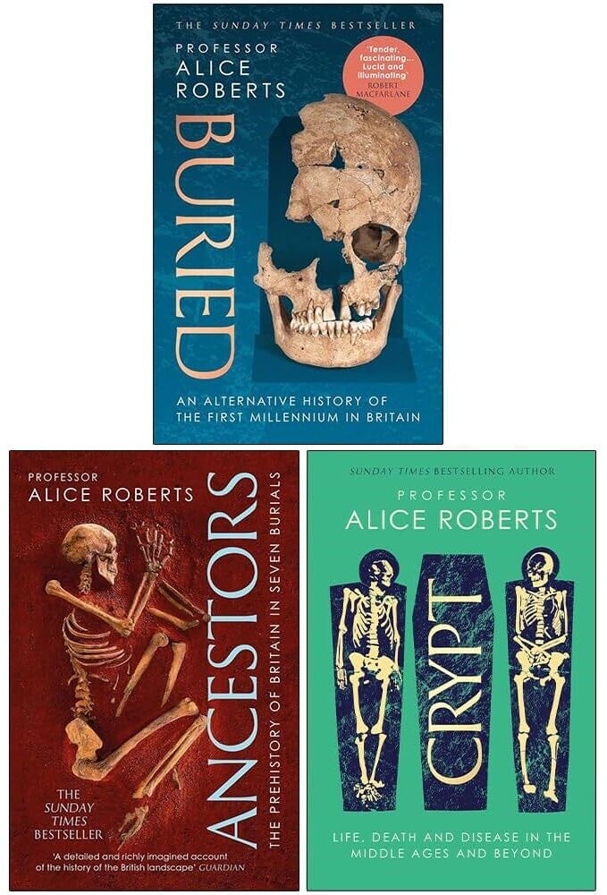 Alice Roberts 3 Books Collection Set - Non Fiction - Paperback/Hardback Simon & Schuster