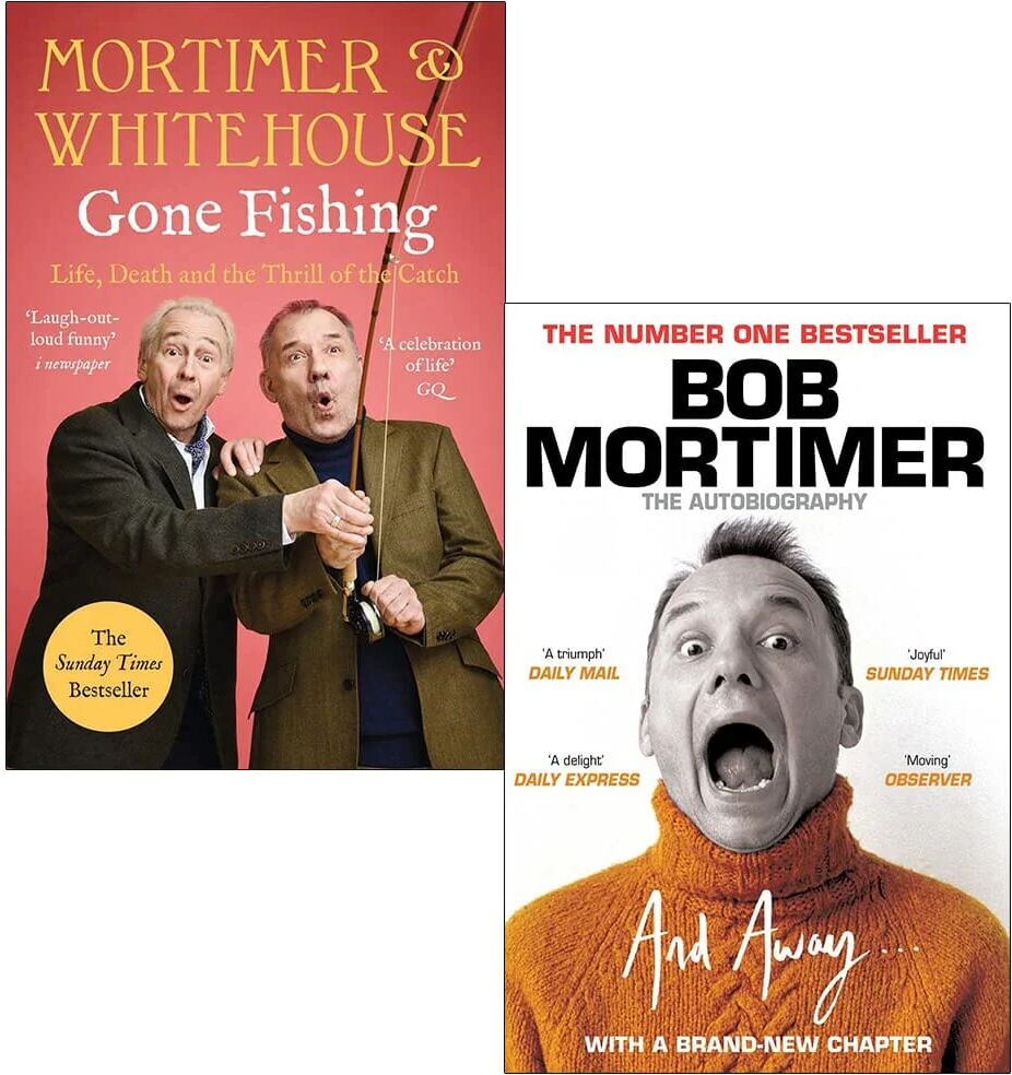 Bob Mortimer 2 Books Collection Set - Non Fiction - Paperback Simon & Schuster