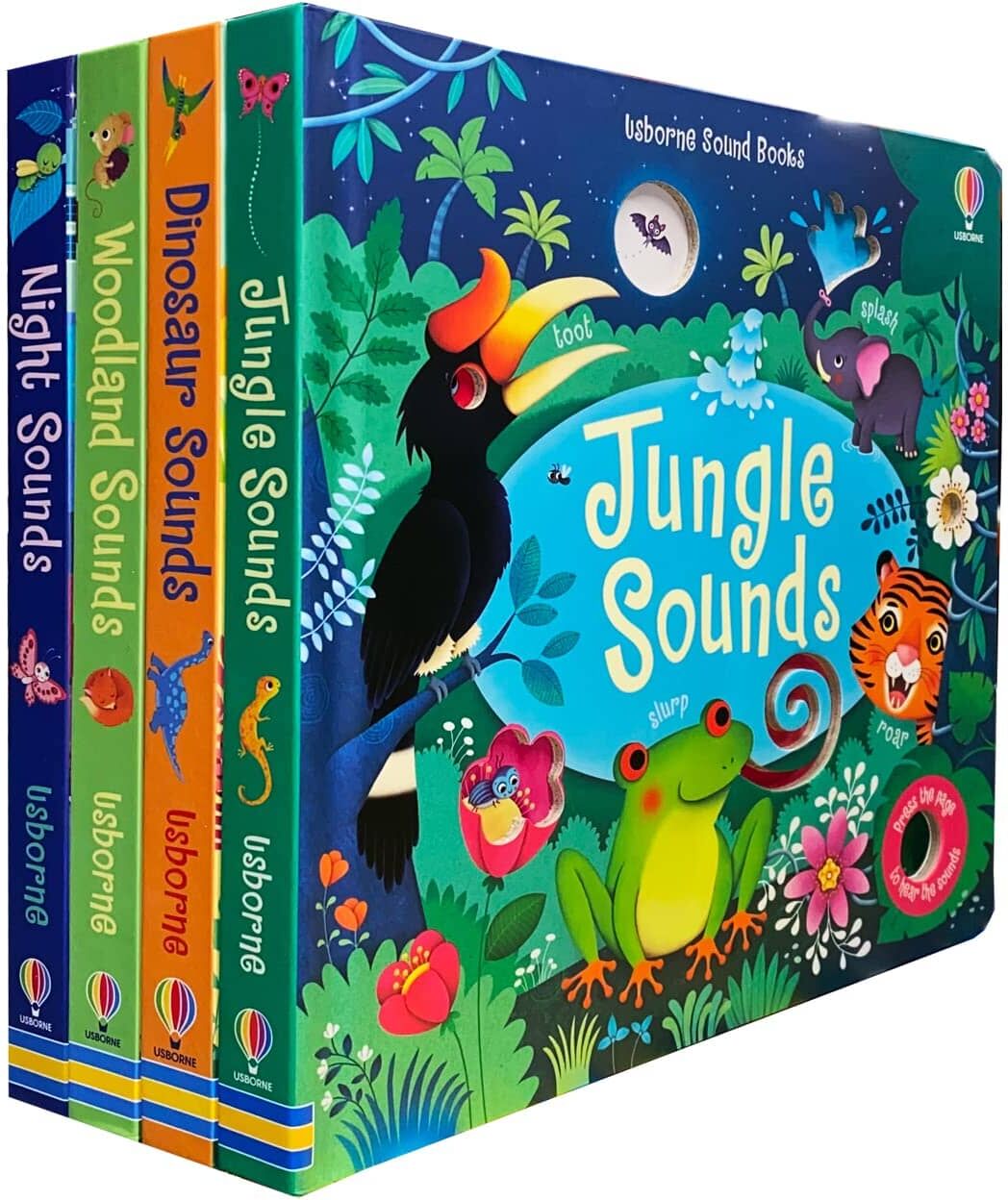 Usborne Sound Books by Sam Taplin 4 Books Collection Set - Ages 0-5 - Board Book Usborne Publishing Ltd