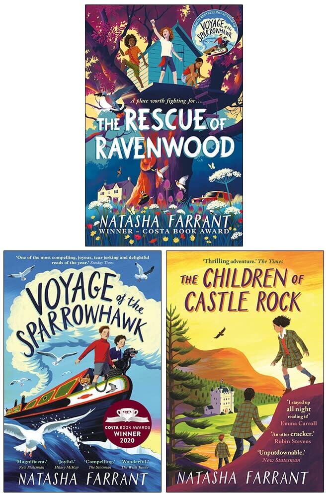 Natasha Farrant 3 Books Collection Set - Ages 8-12 - Paperback Faber & Faber