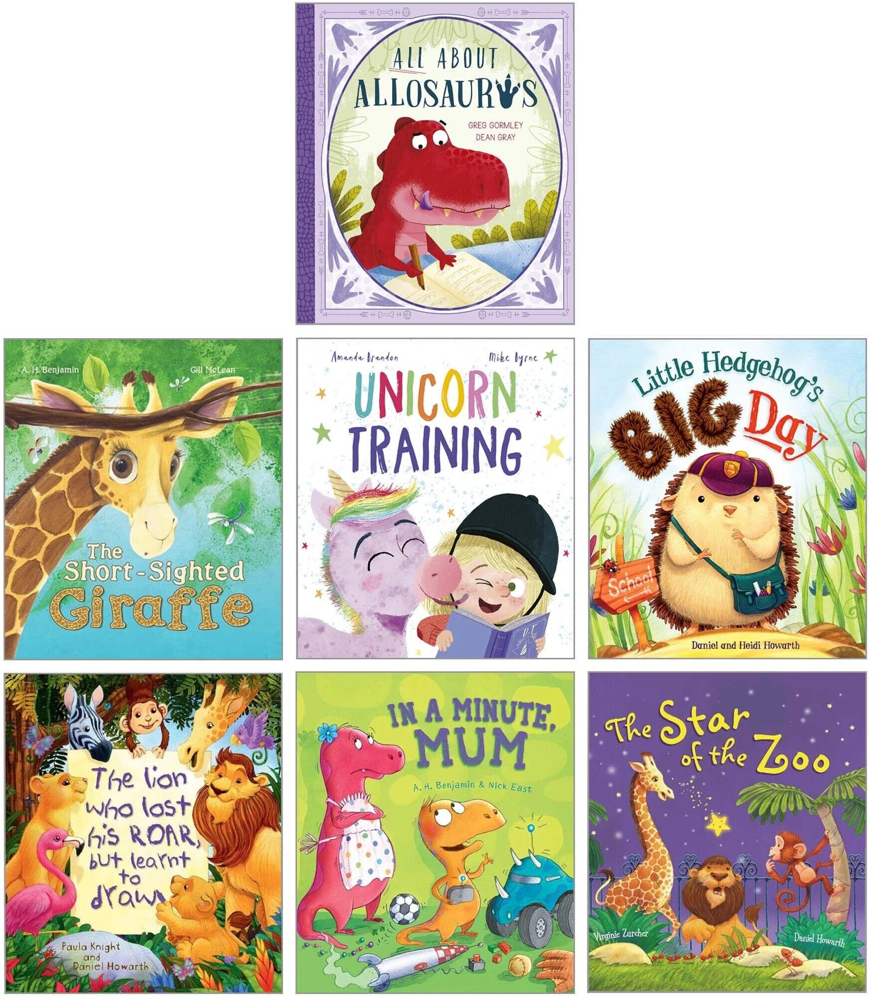 Storytime Picture Books Collection 7 Books Set - Ages 2-8 - Paperback QED Publishing