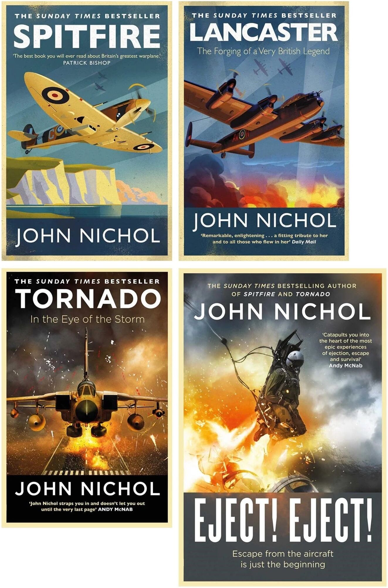 John Nichol 4 Books Collection Set - Non fiction - Paperback/Hardback Simon & Schuster