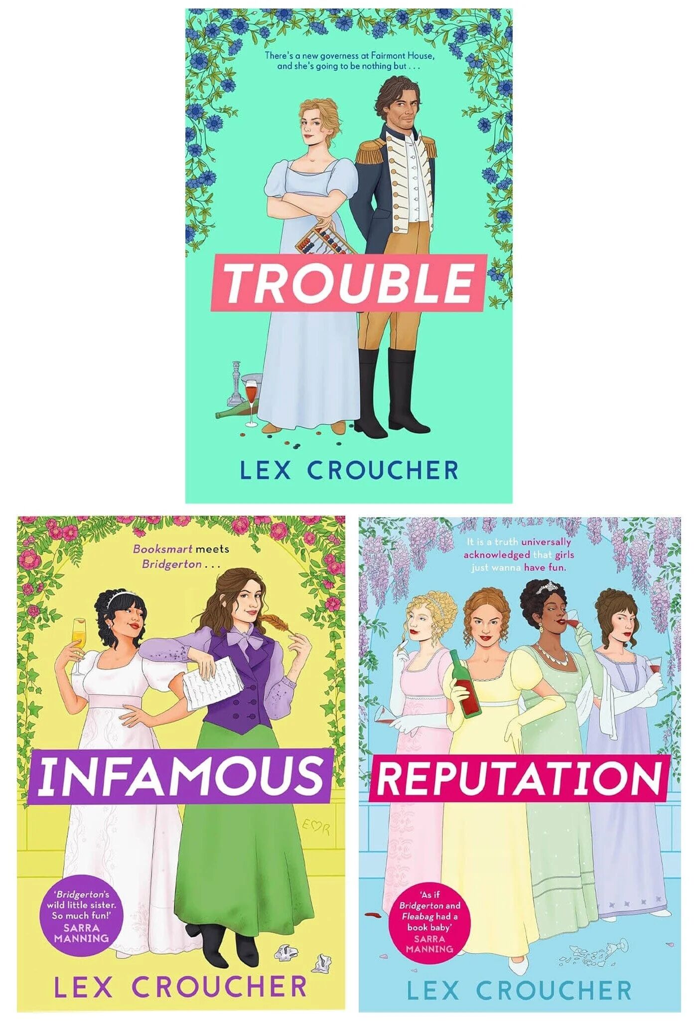 Lex Croucher 3 Books Collection Set - Fiction - Paperback Bonnier Books Ltd