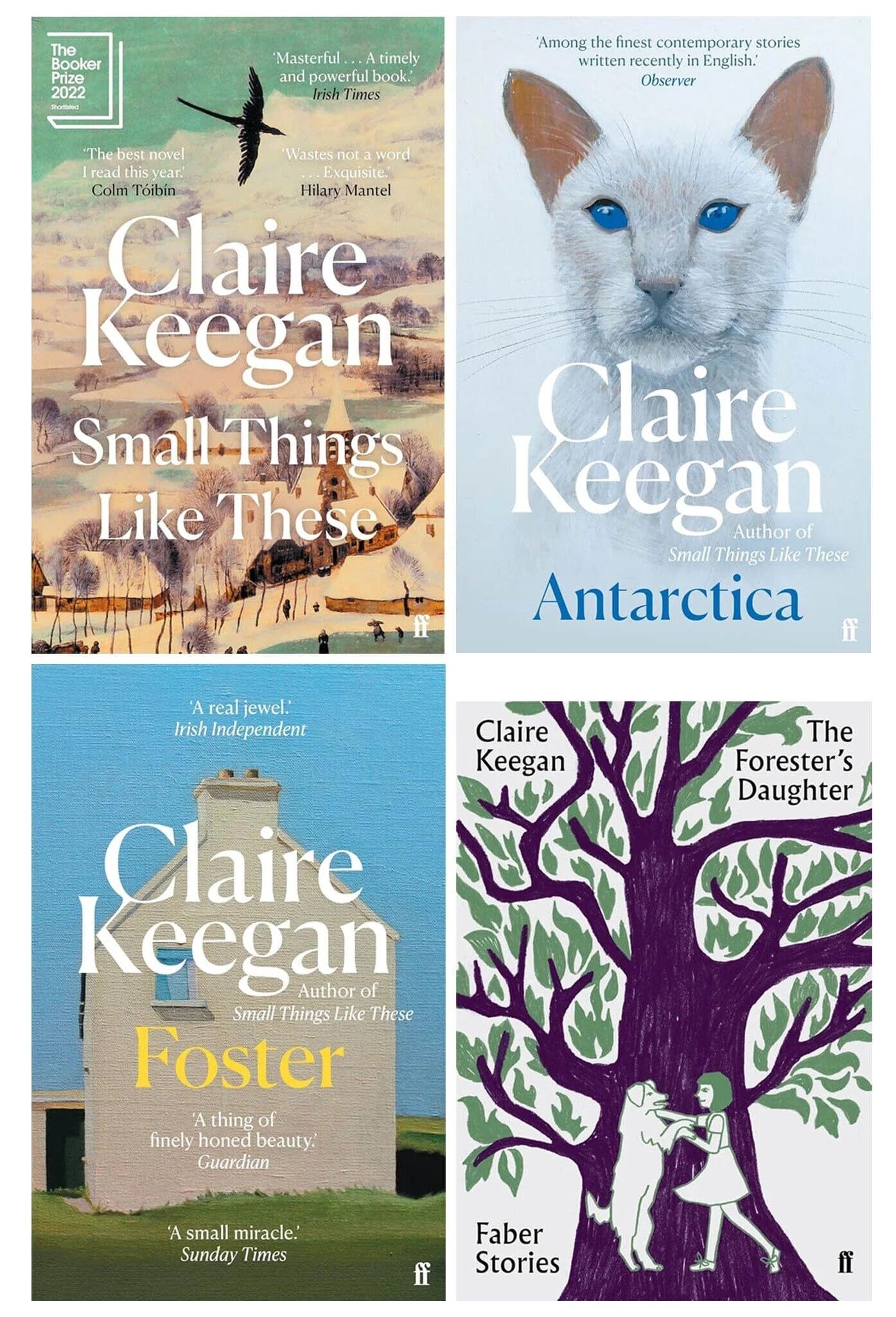 Claire Keegan 4 Books Collection Set - Fiction - Paperback Faber & Faber