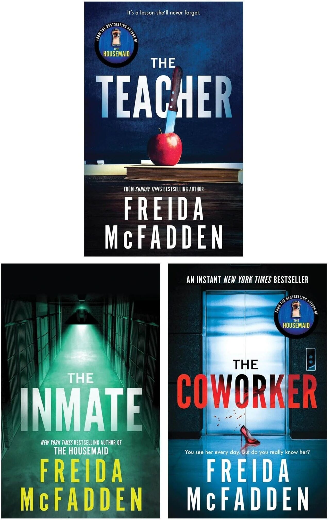 Freida McFadden 3 Books Collection Set - Fiction - Paperback Sourcebooks, Inc