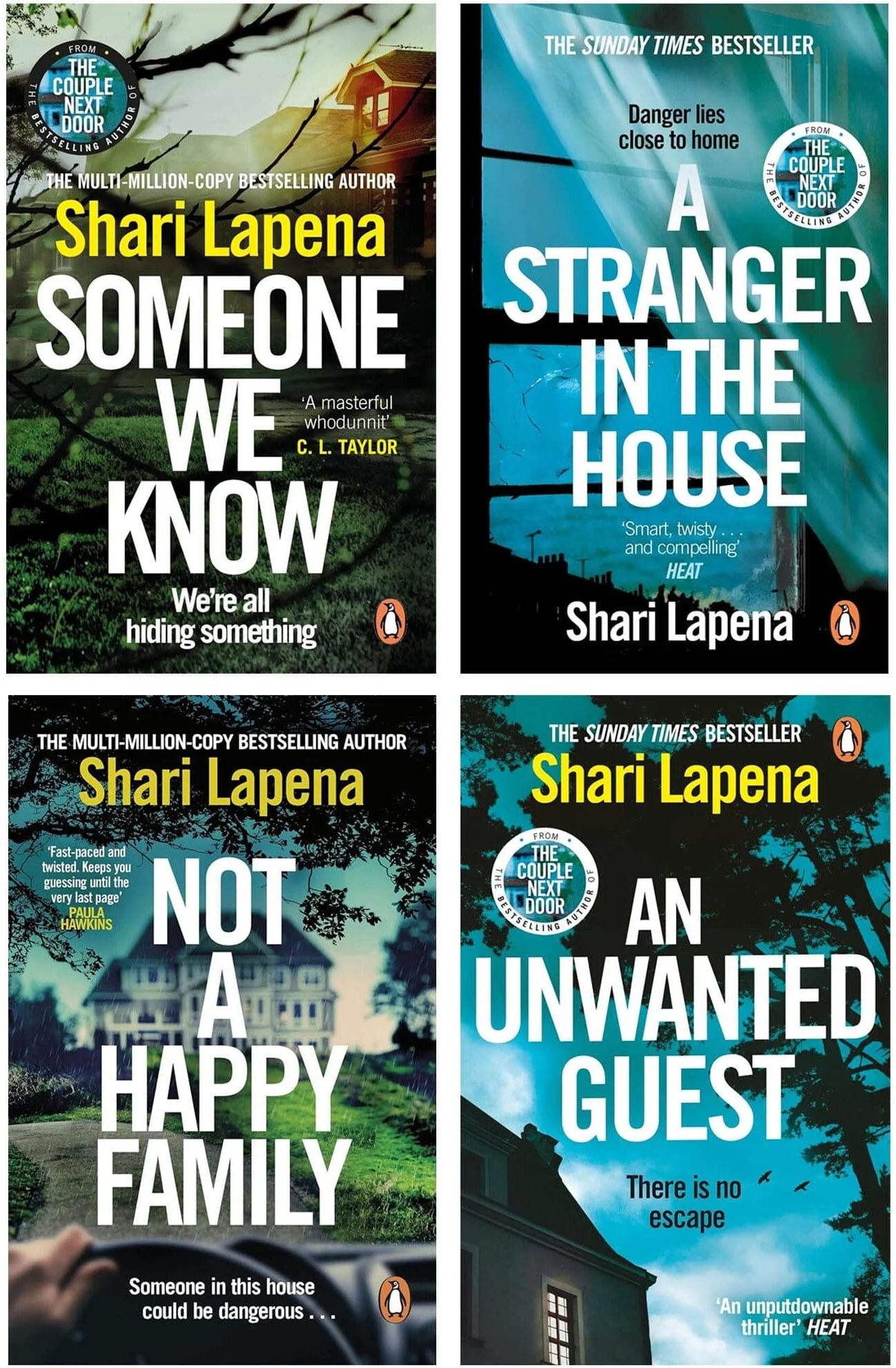 Shari Lapena 4 Books Collection Set - Fiction - Paperback Penguin