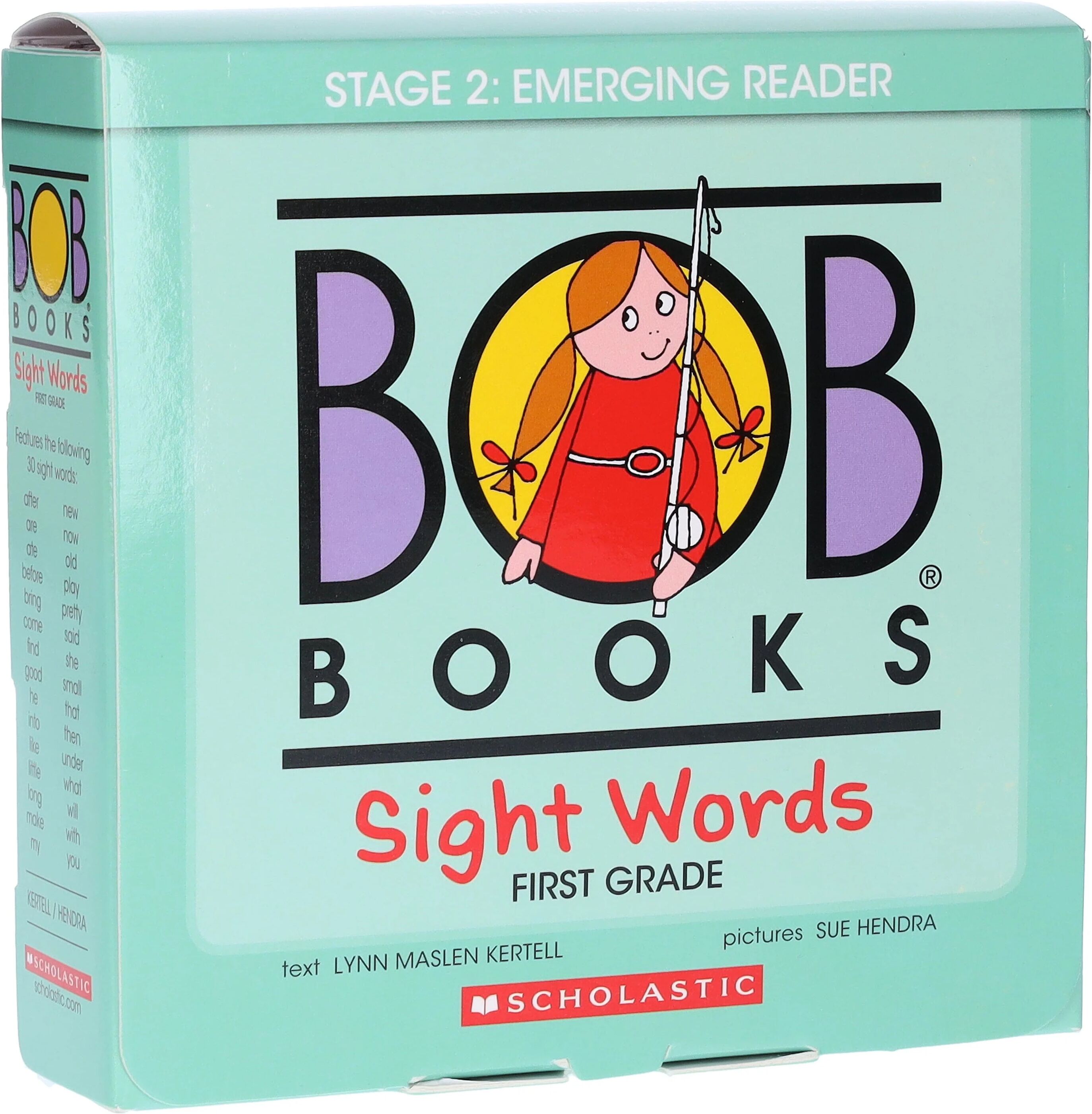 Bob Books: Sight Words First Grade (Stage 2: Emerging Reader) 10 Books Collection Set By Scholastic - Ages 3-6 - Paperback Scholastic