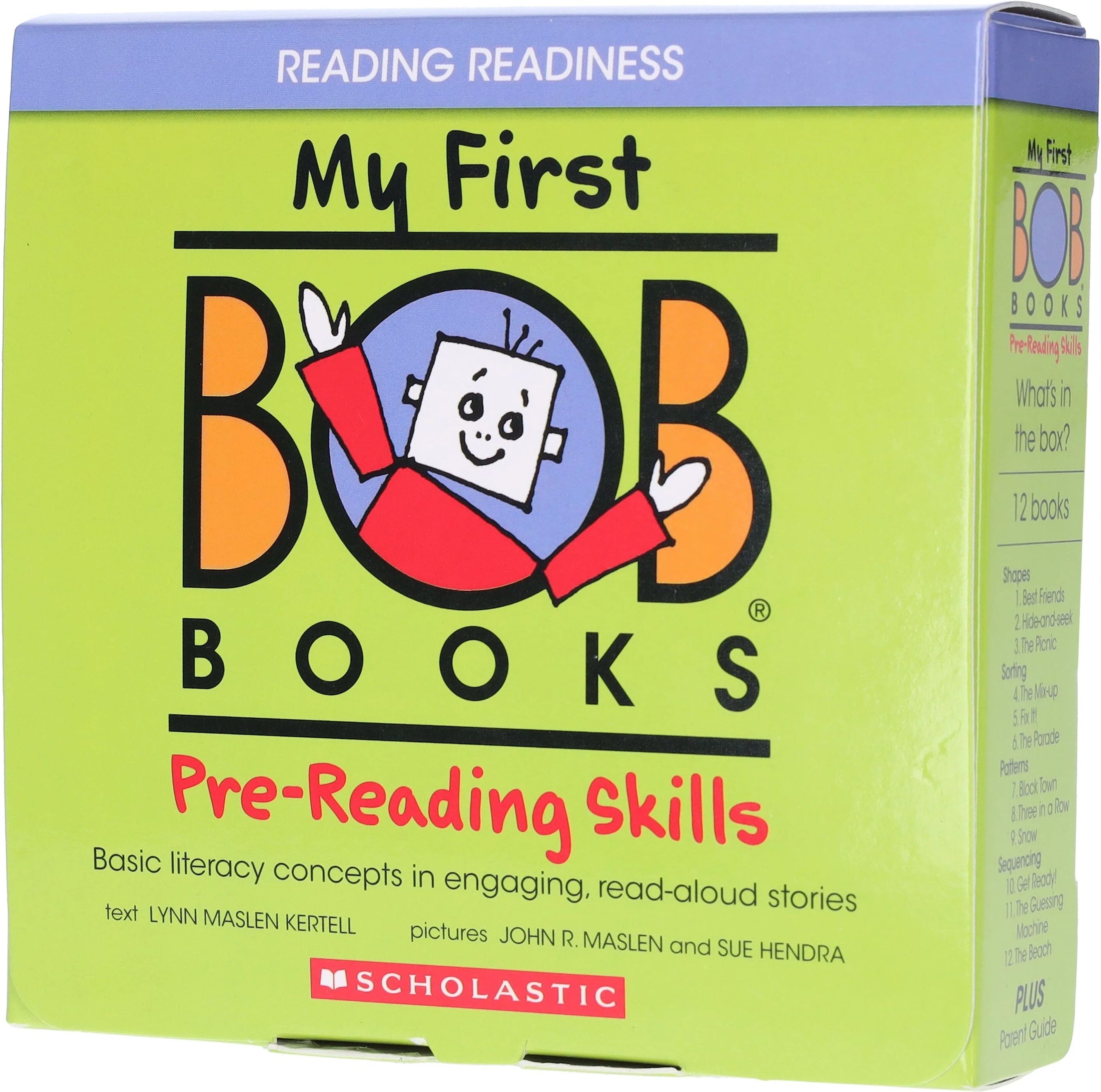 My First Bob Books: Pre-Reading Skills (Stage: Reading Readiness) 12 Books Collection Set By Scholastic - Ages 3-6 - Paperback Scholastic