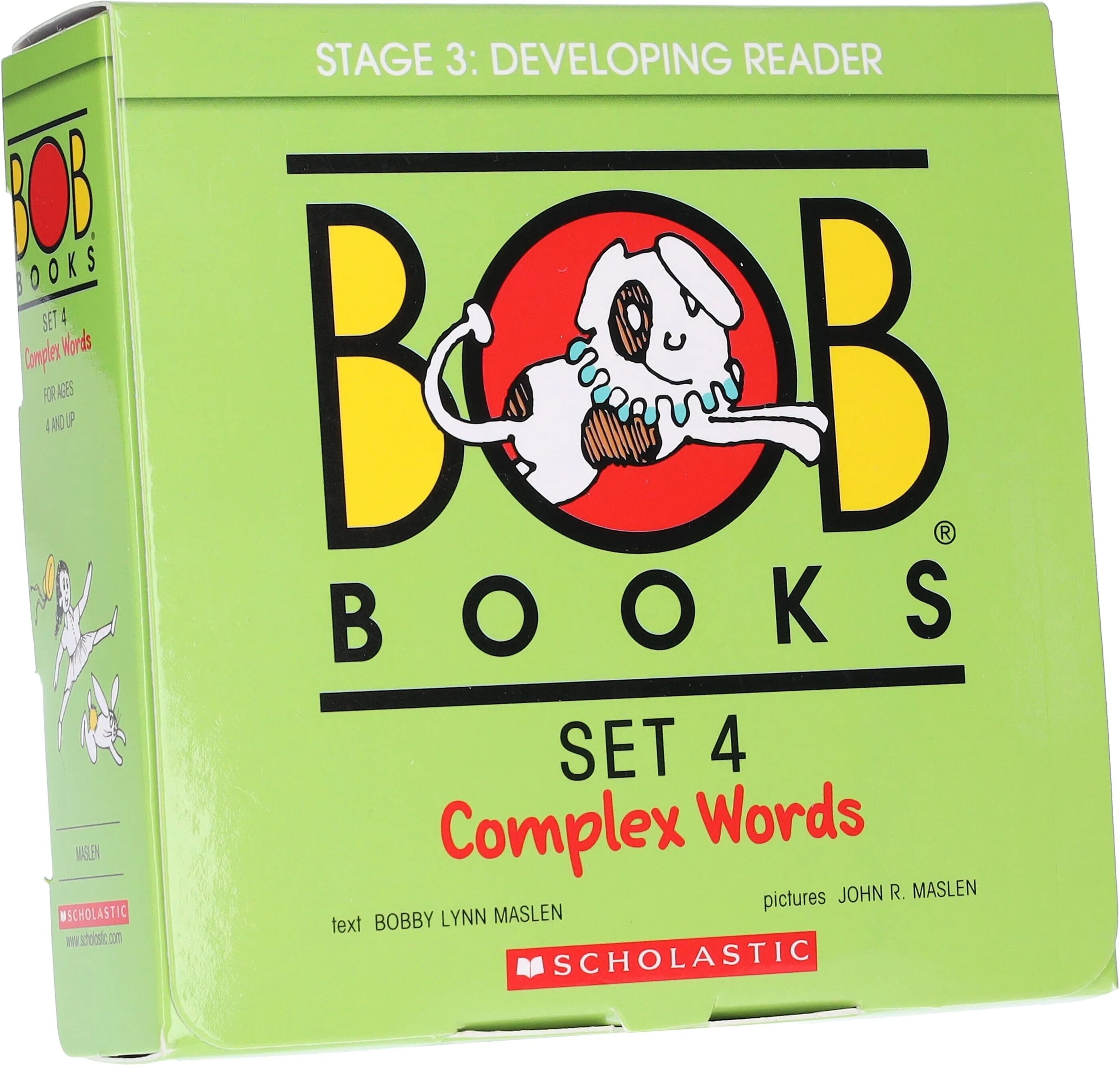 Bob Books Set 4: Complex Words (Stage 3: Developing Reader) 8 Books Collection Set - Ages 4+ - Paperback Scholastic