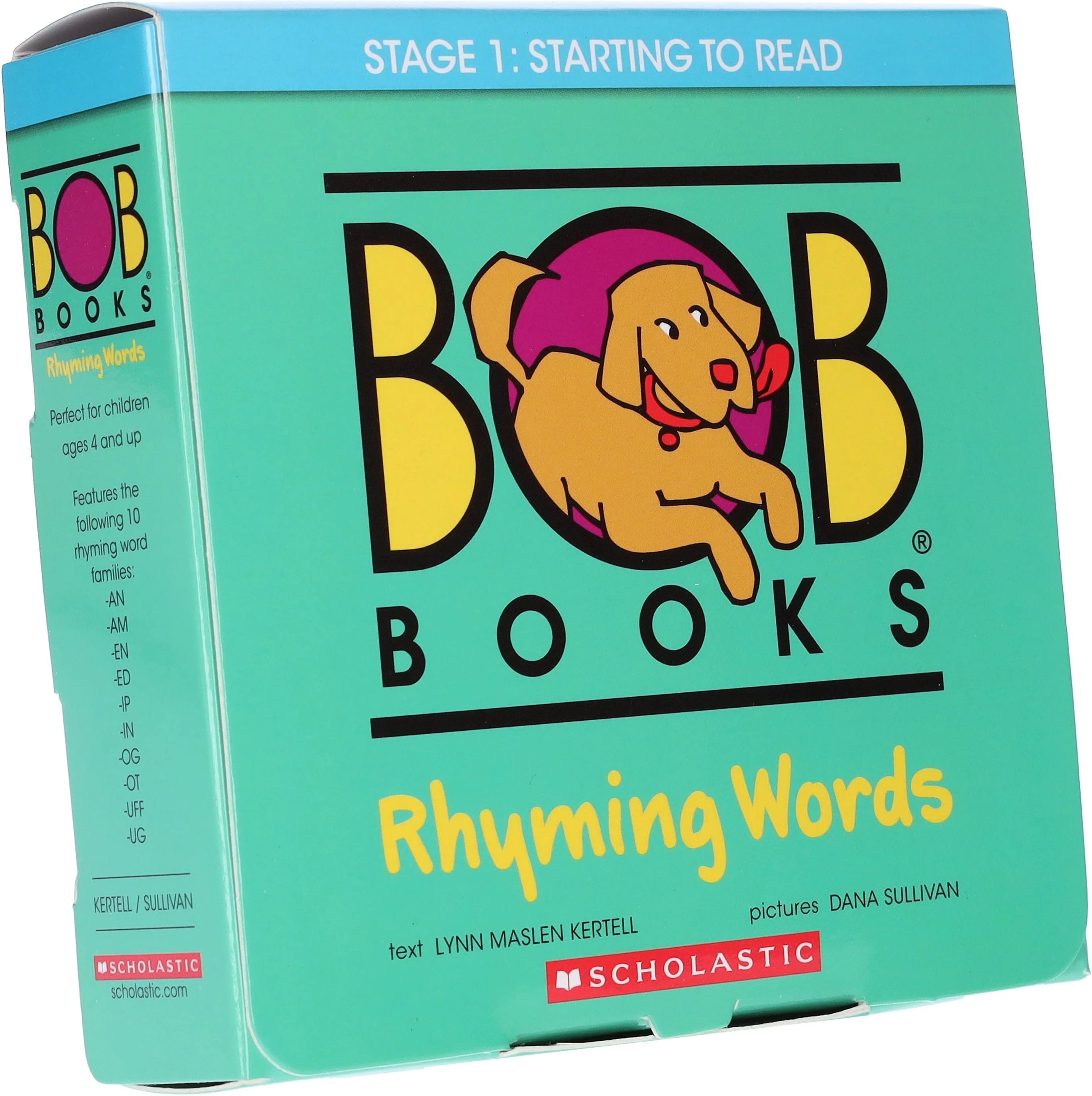 Bob Books: Rhyming Words (Stage 1: Starting To Read) 10 Books Collection Set By Scholastic - Ages 3-6 - Paperback Scholastic