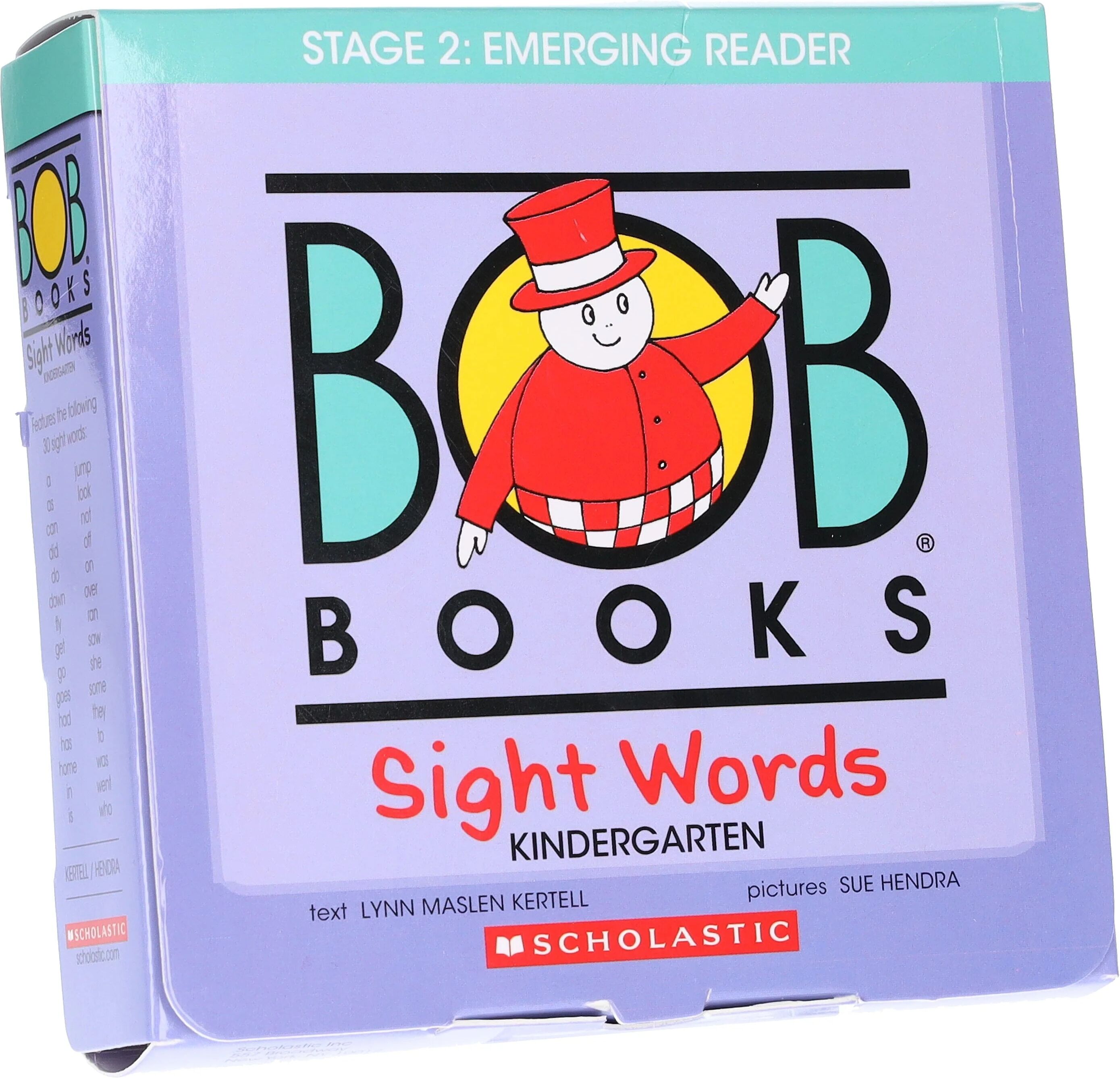 Bob Books: Sight Words Kindergarten (Stage 2: Emerging Reader) 10 Books Collection Set By Scholastic - Ages 3-6 - Paperback Scholastic