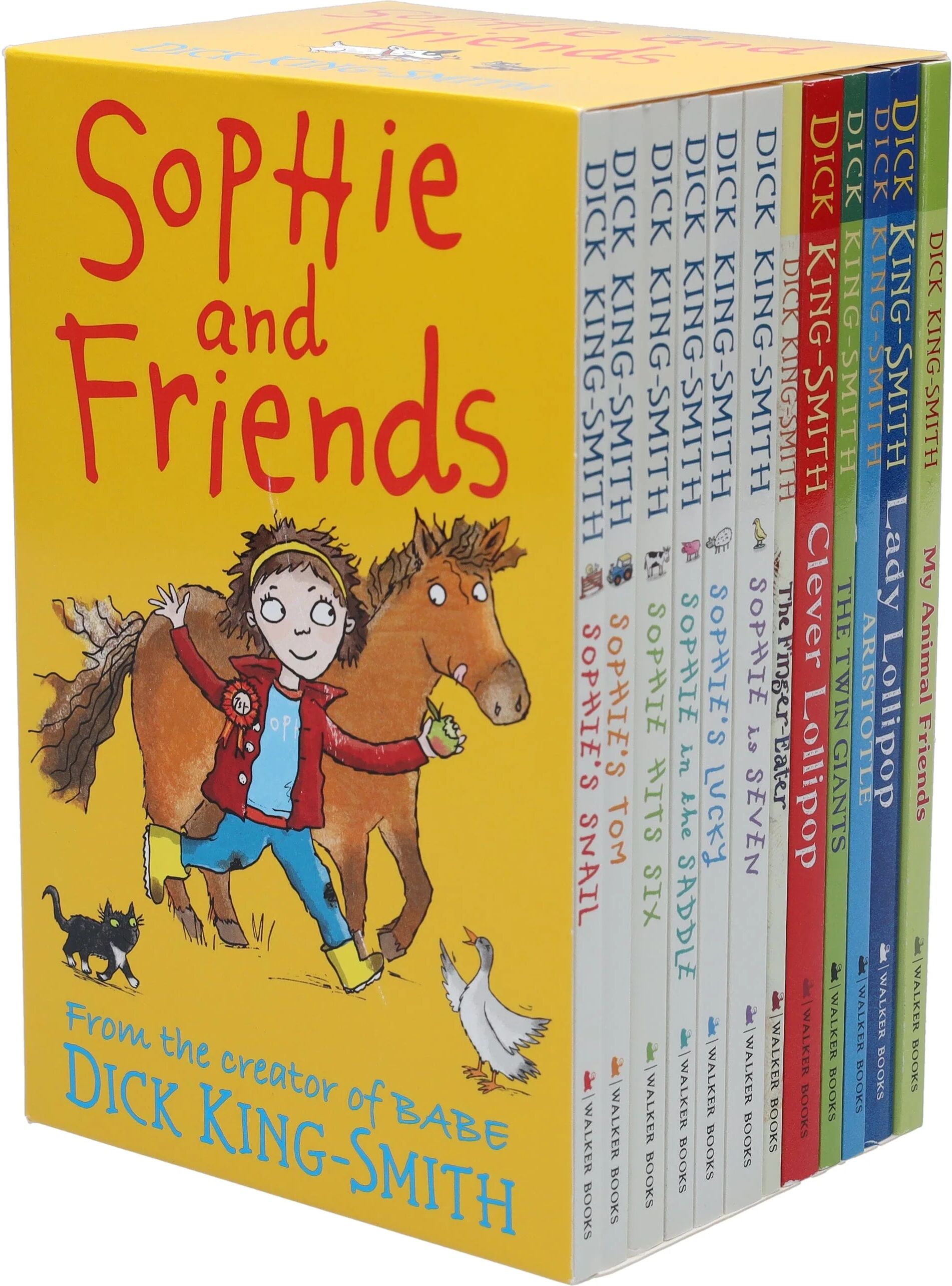 Sophie and Friends Series Books 1-12 Collection Set By Dick King-Smith - Ages 4+ - Paperback Walker Books Ltd