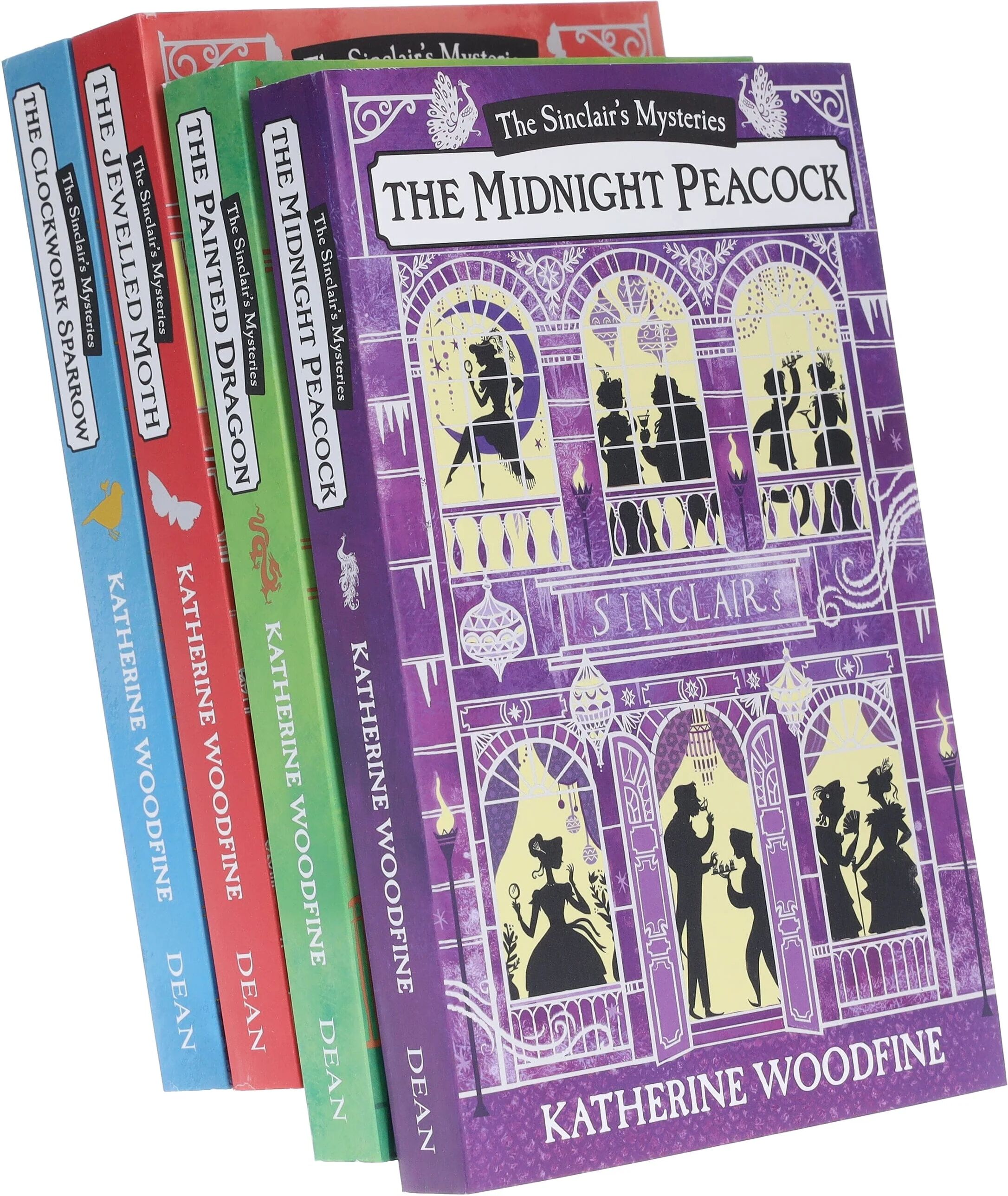 The Sinclairs Mysteries 4 Book Collection By Katherine Woodfine - Ages 9-14 - Paperback Egmont Publishing