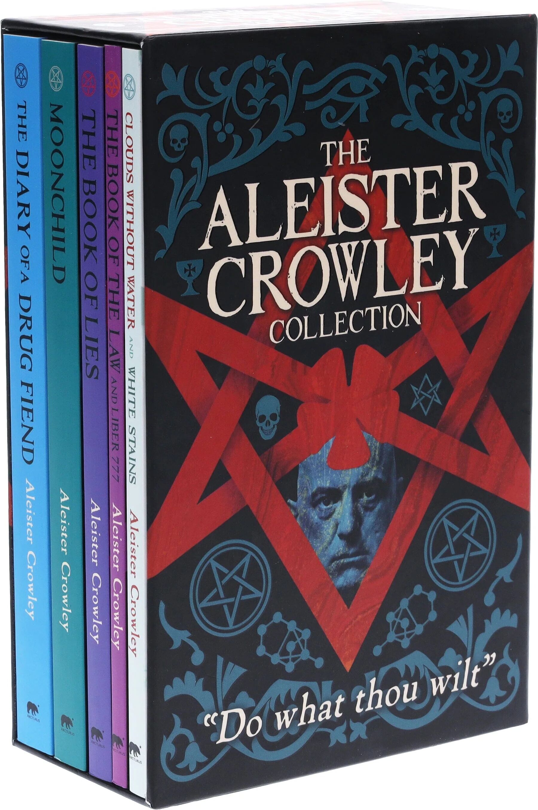 The Aleister Crowley 5 Books Collection Box Set - Fiction - Paperback Arcturus Publishing Ltd