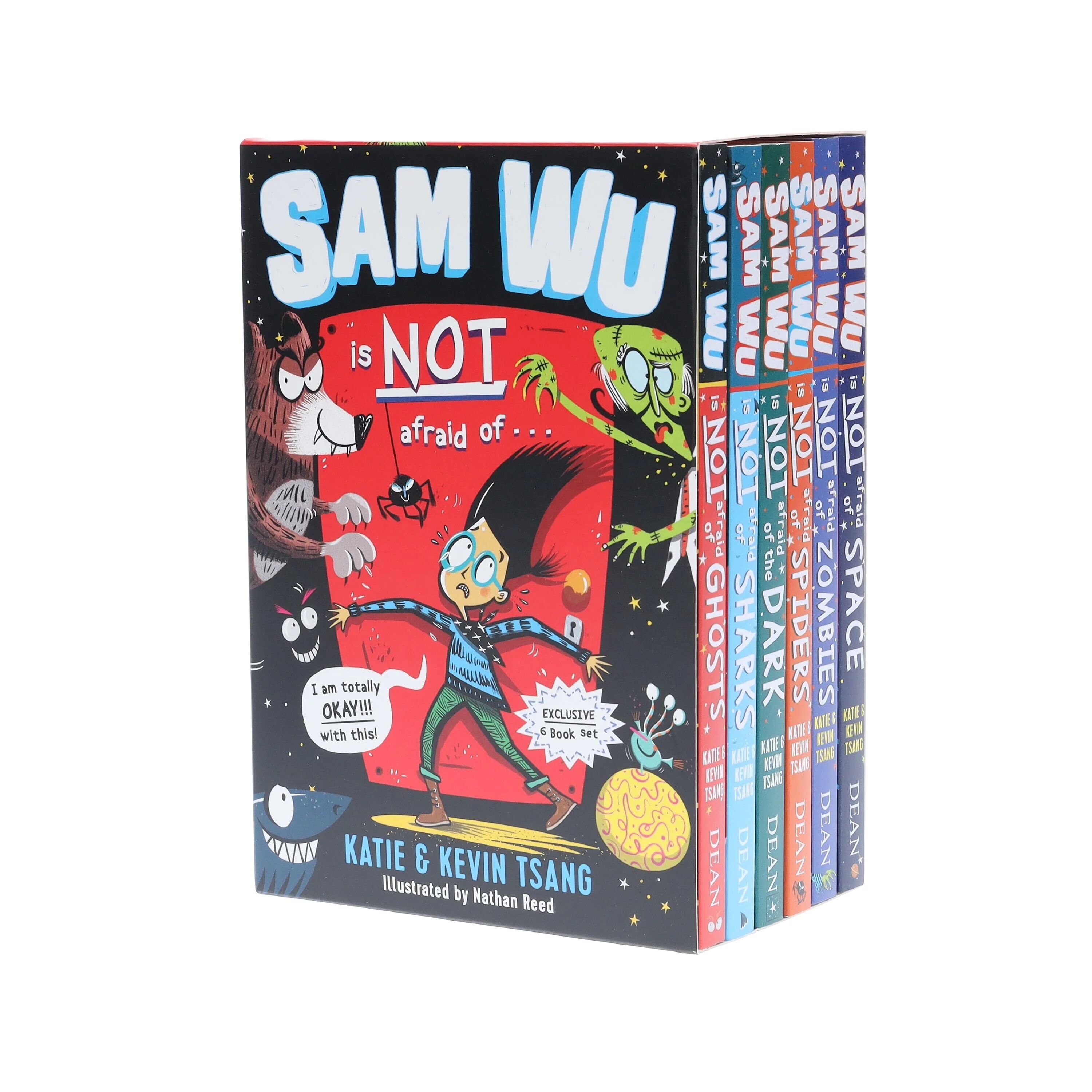Sam Wu 6 Books Collection Box Set by Katie & Kevin Tsang - Ages 6 years and up - Paperback Dean