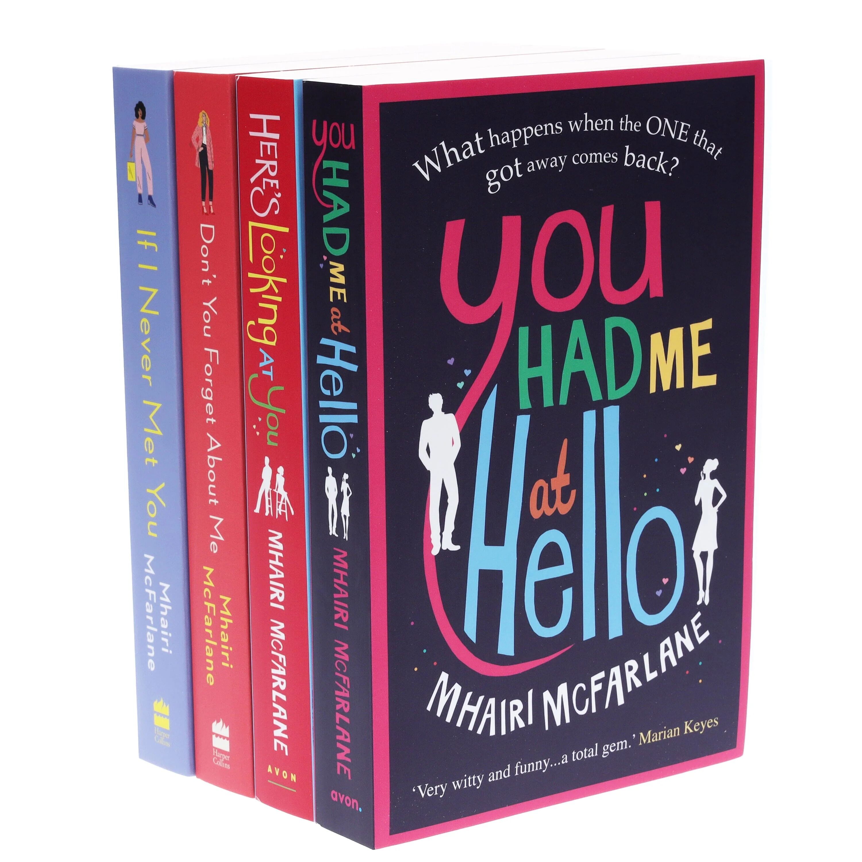 Mhairi McFarlane 4 Books Collection Set You Had Me At Hello - Fiction - Paperback HarperCollins Publishers