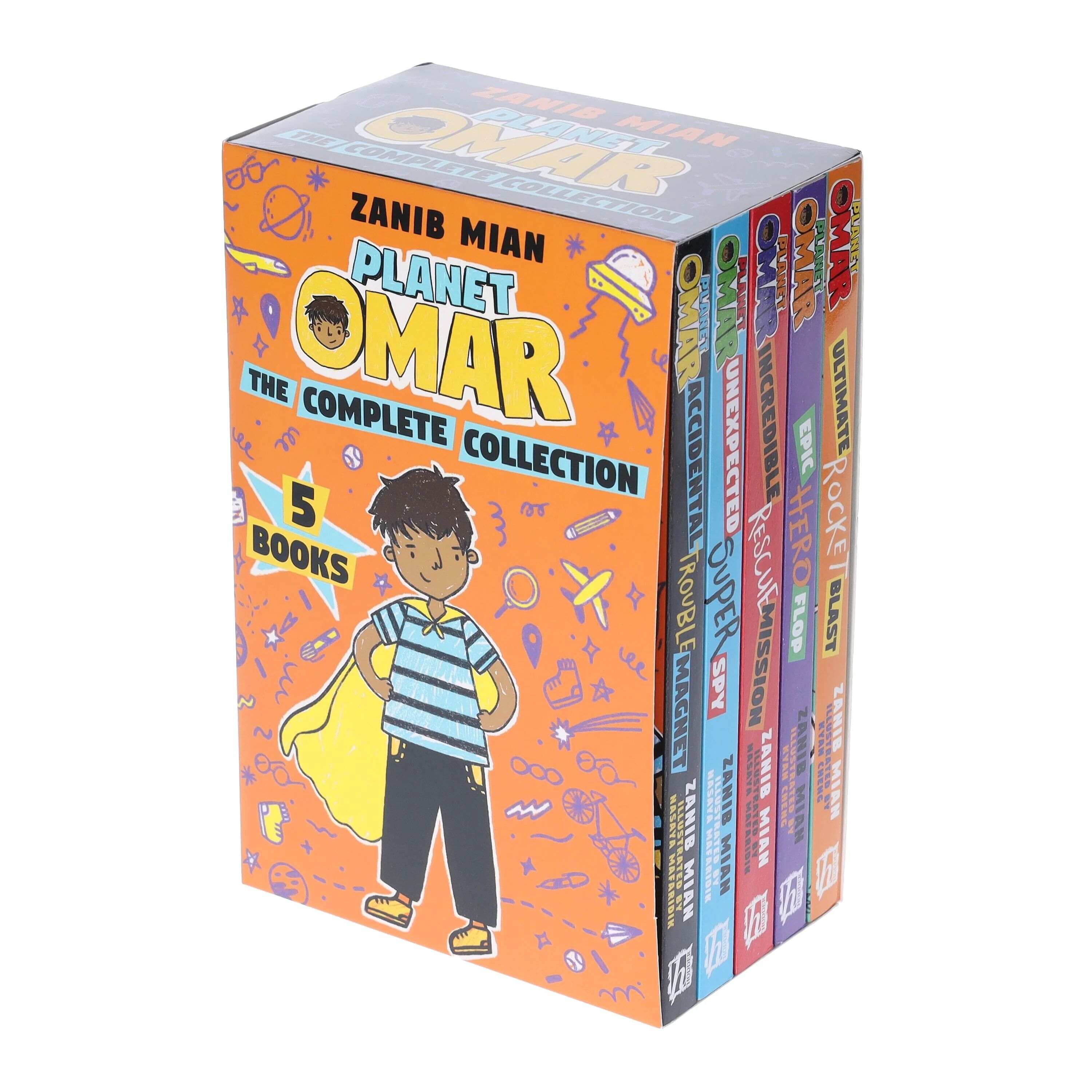Planet Omar 5 Books Collection Set By Zanib Mian - Ages 7-11 - Paperback Hodder Children’s Books