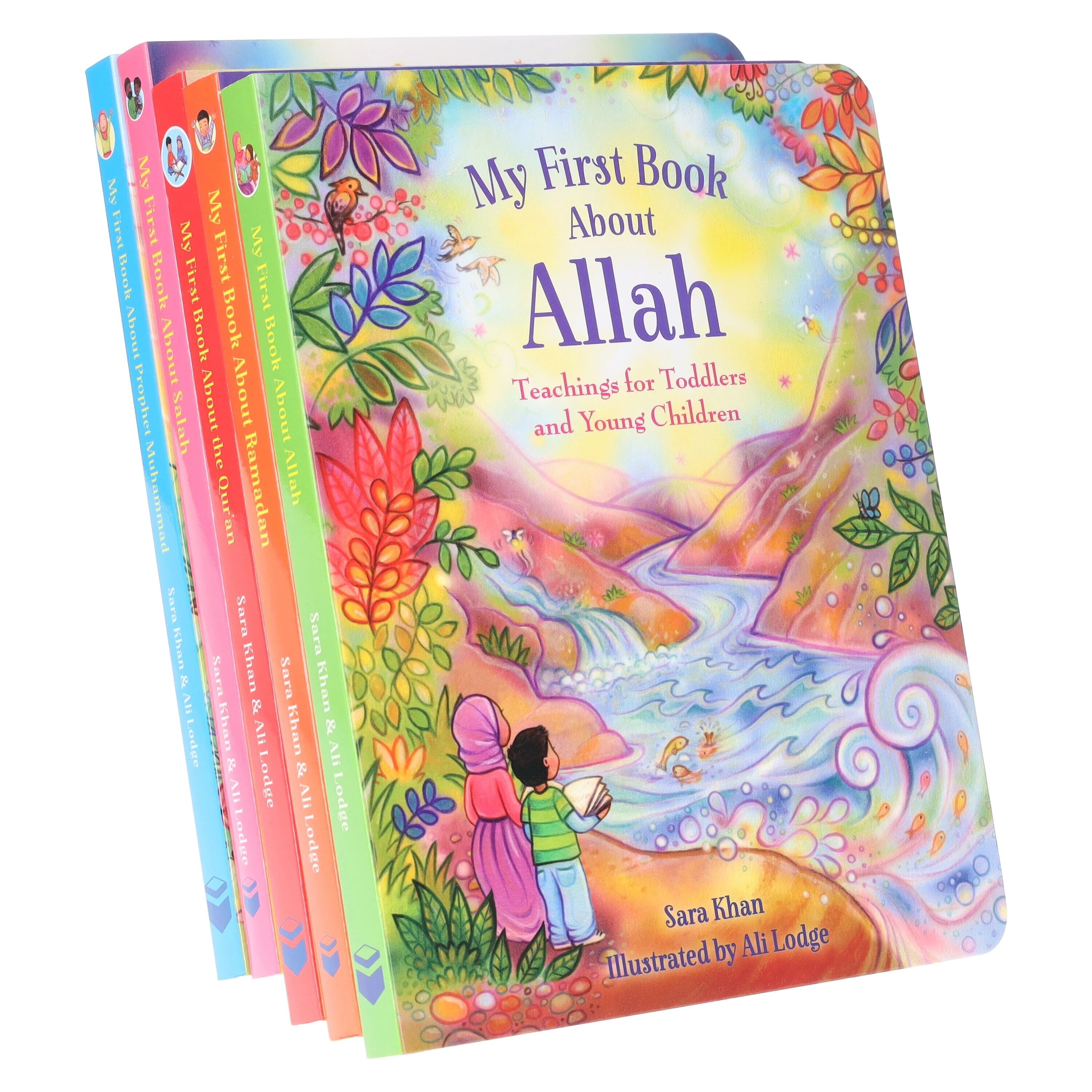 My First Books About Islam by Sara Khan 5 Books Collection Set - Ages 3+ - Board Book Kube Publishing