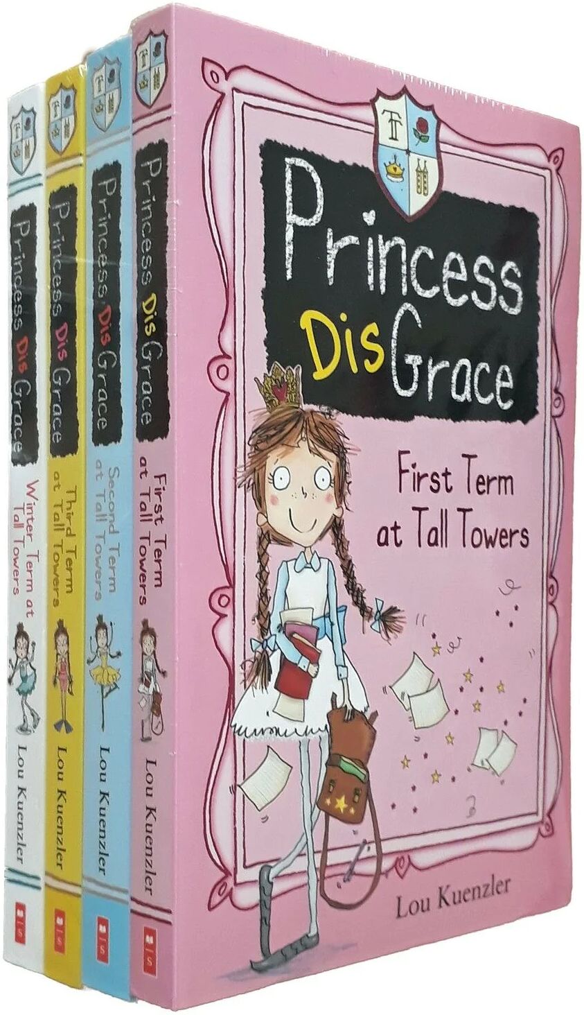 Princess Disgrace 4 Books Collection by Lou Kuenzler - Age 4+ - Paperback Scholastic