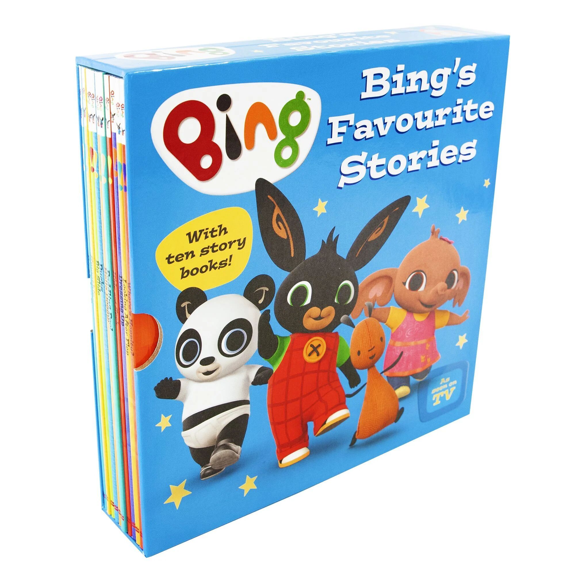 Bing Bunny 10 Books Favourite Stories Box Set By Ted Dewan - Ages 7-9 - Paperback HarperCollins Publishers