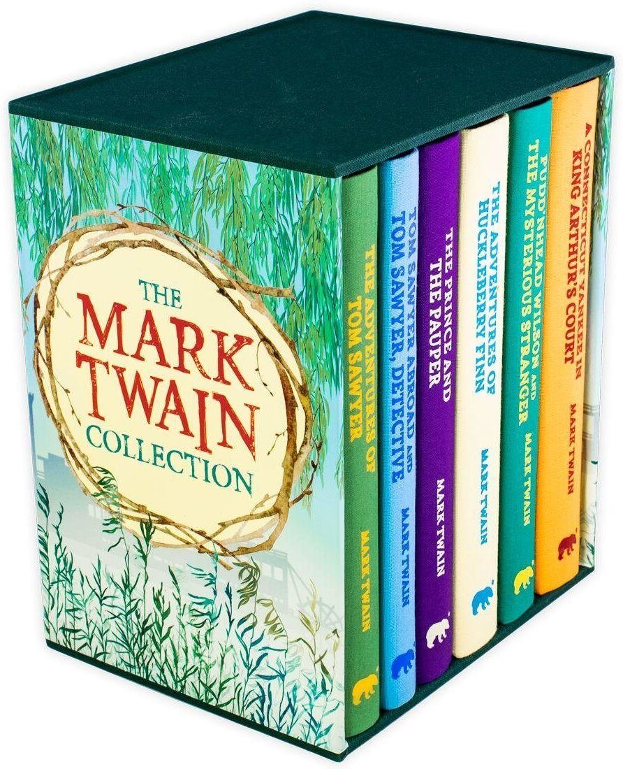 The Mark Twain 6 Books Collection Box Set - Ages 9-14 - Cloth Bound Hardback Arcturus Publishing Ltd