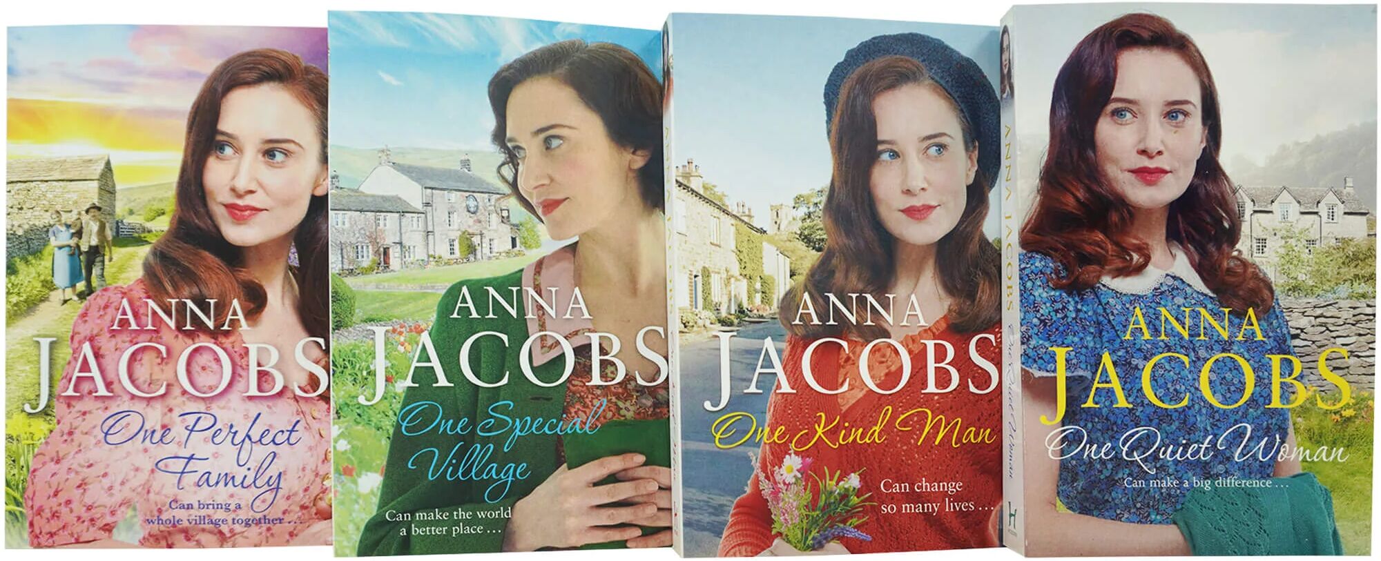 Ellindale Series 4 Books Collection Set By Anna Jacobs - Fiction - Paperback Hodder