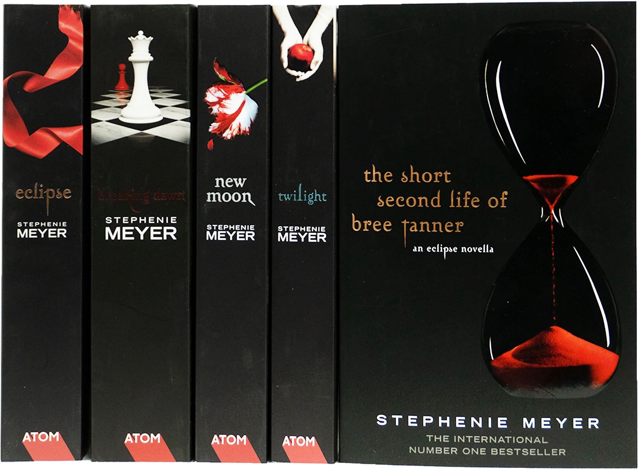 The Twilight Saga 5 Books Collection by Stephenie Meyer - Age 15+ - Paperback Atom Books