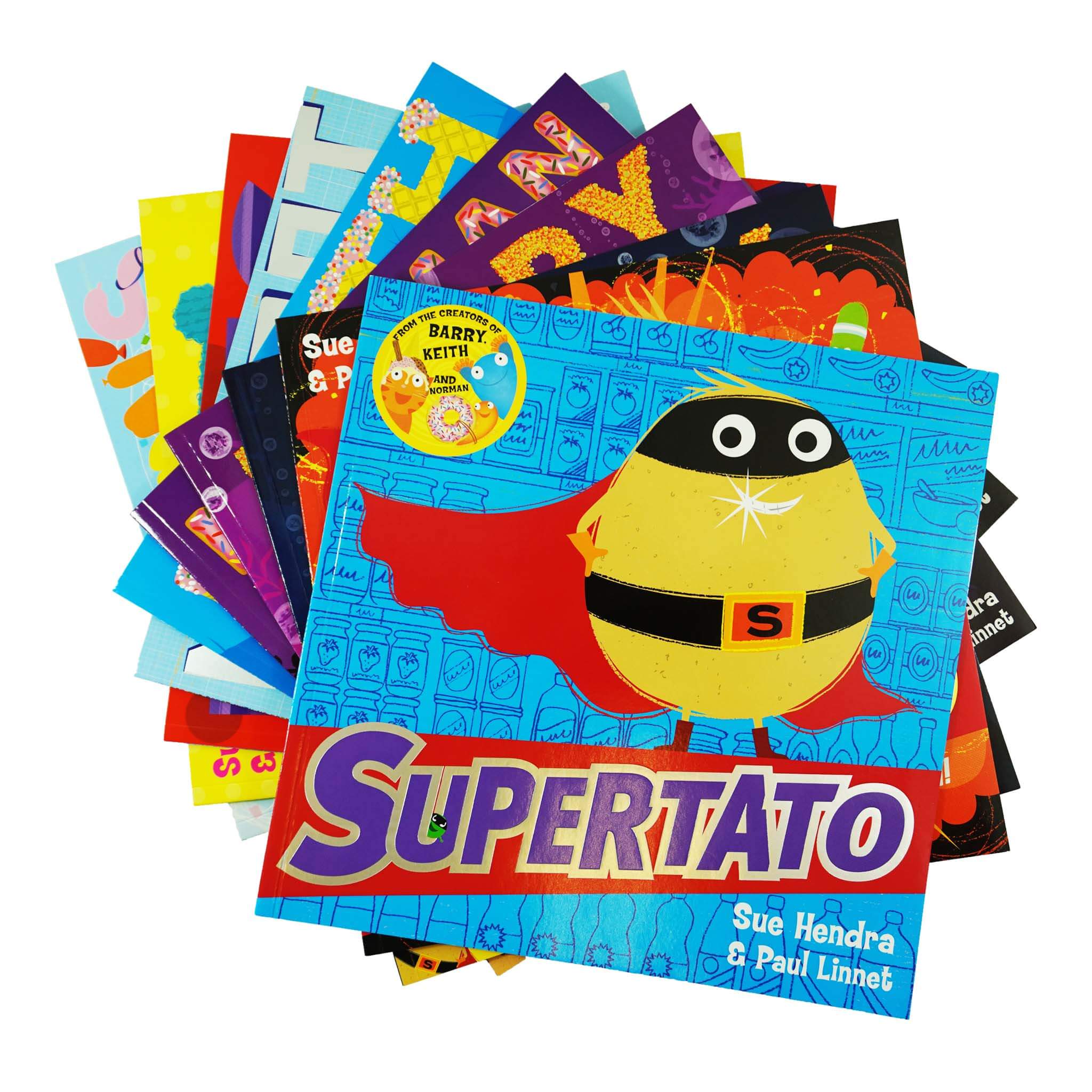 Supertato and Other Stories 10 Books Collection By Sue Hendra & Paul Linnet - Ages 2+ - Paperback Simon & Schuster
