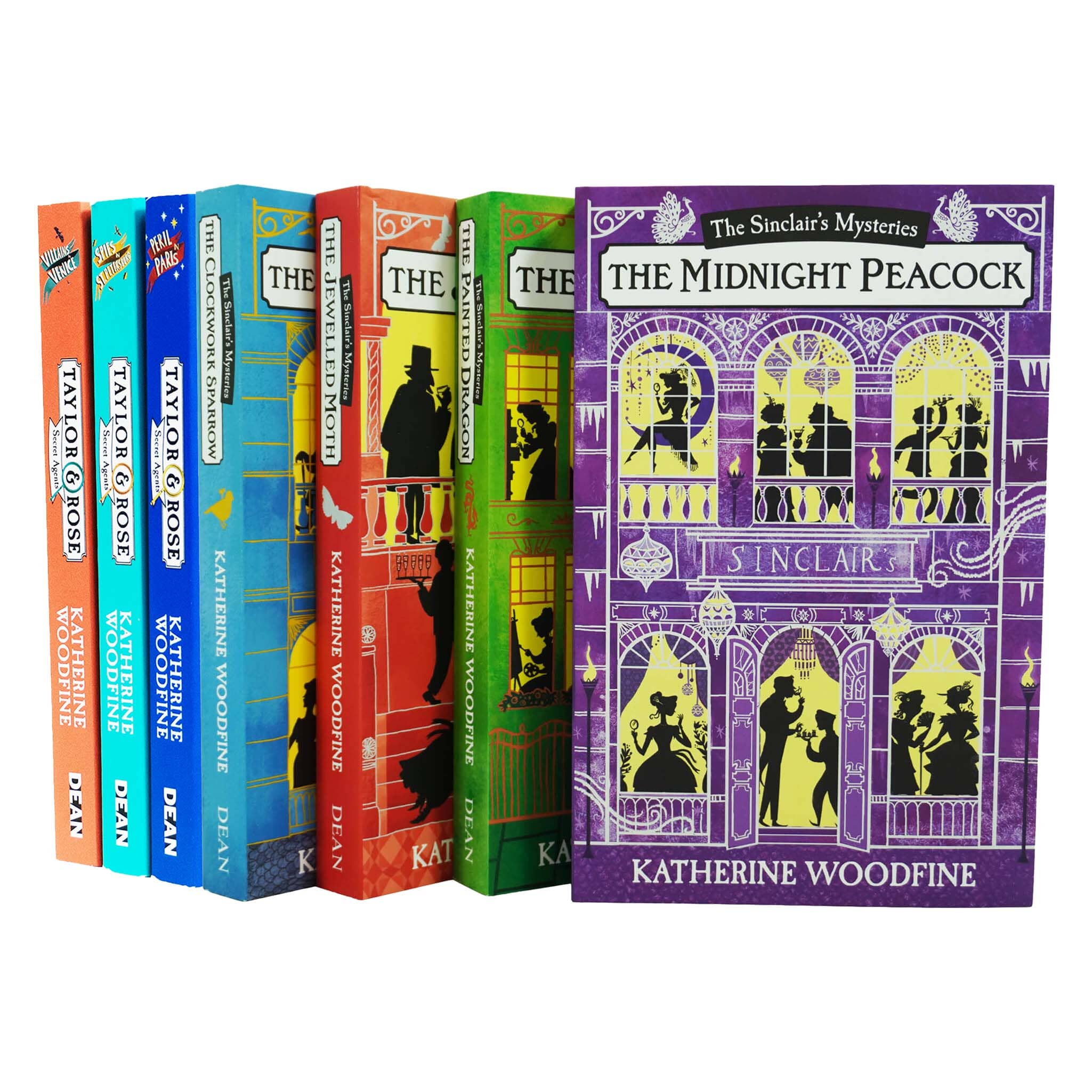 Katherine Woodfine 7 Books Collection Set - Ages 9-14 - Paperback Egmont Publishing/Farshore