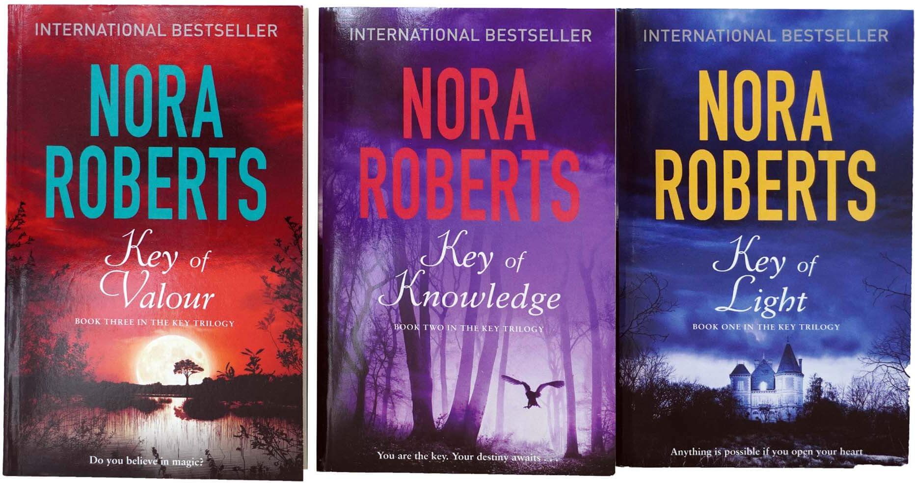 The Key Trilogy 3 Books Collection Set By Nora Roberts - Fiction - Paperback Piatkus Books