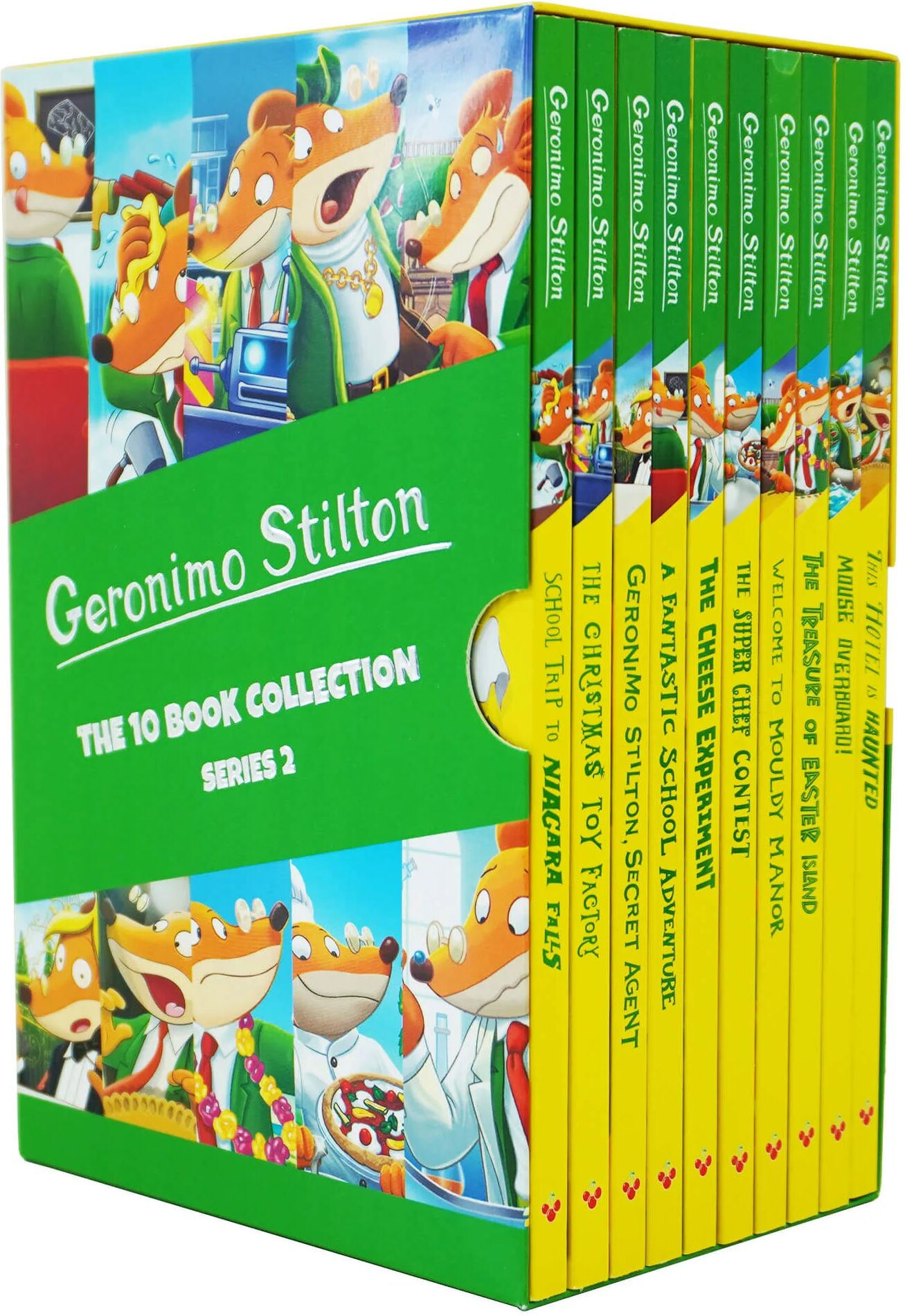 Geronimo Stilton The 10 Book Collection (Series 2) Box Set - Ages 5-7 - Paperback Sweet Cherry Publishing