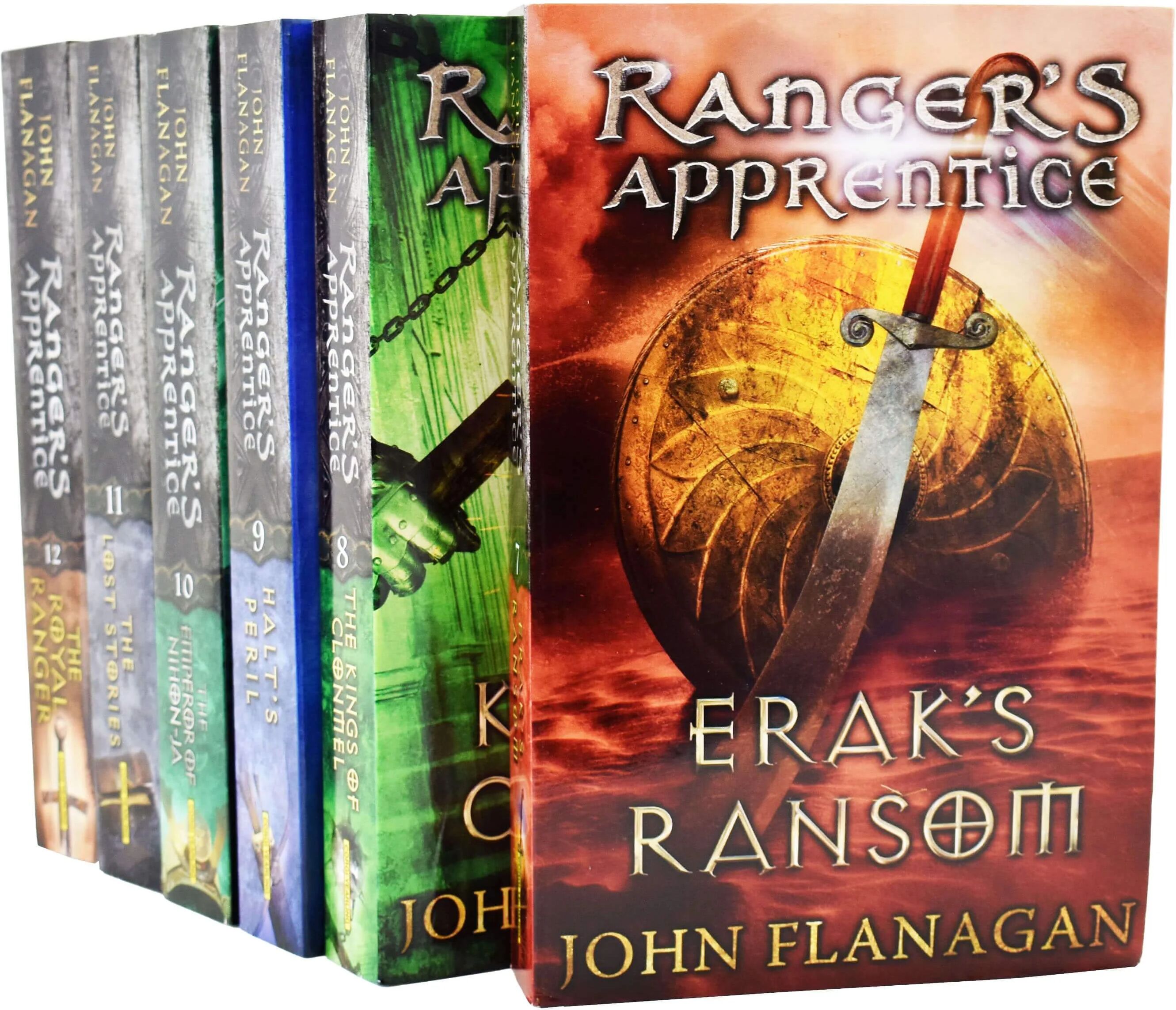 Rangers Apprentice 6 Books Collection Set : 7-12 Books By John Flanagan - Series 2 - Young Adult - Paperback Corgi Books