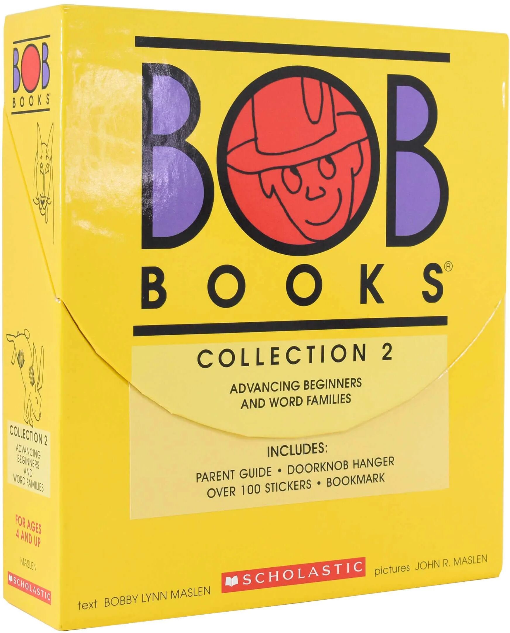 Bob Books Collection Box 2 Advancing Beginners and Word Families 16 Books - Paperback Scholastic