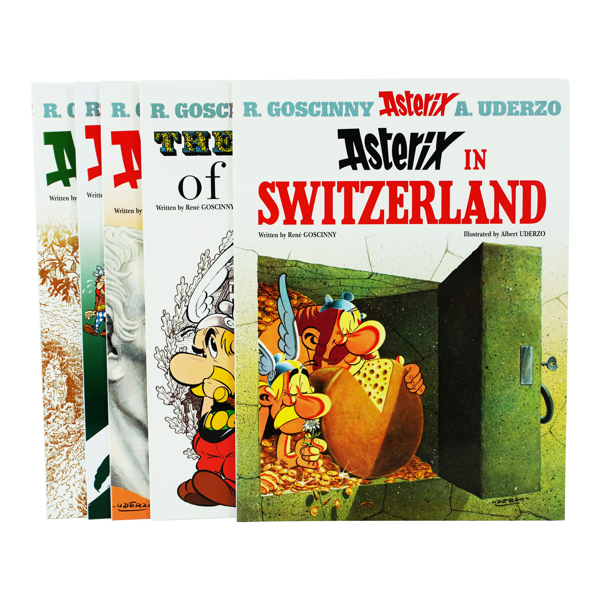 Asterix by Goscinny & Uderzo: Books 16-20 Collection Set - Ages 6-11 - Paperback Hachette Children's Group