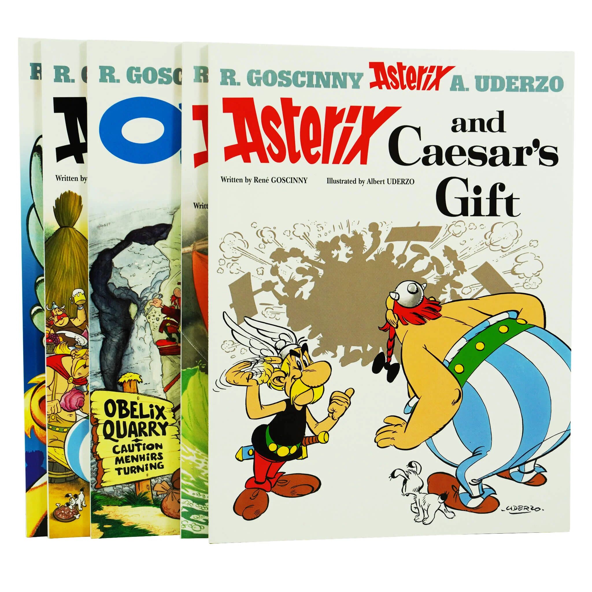 Asterix by Goscinny & Uderzo: Books 21-25 Collection Set - Ages 6-11 - Paperback Hachette Children's Group