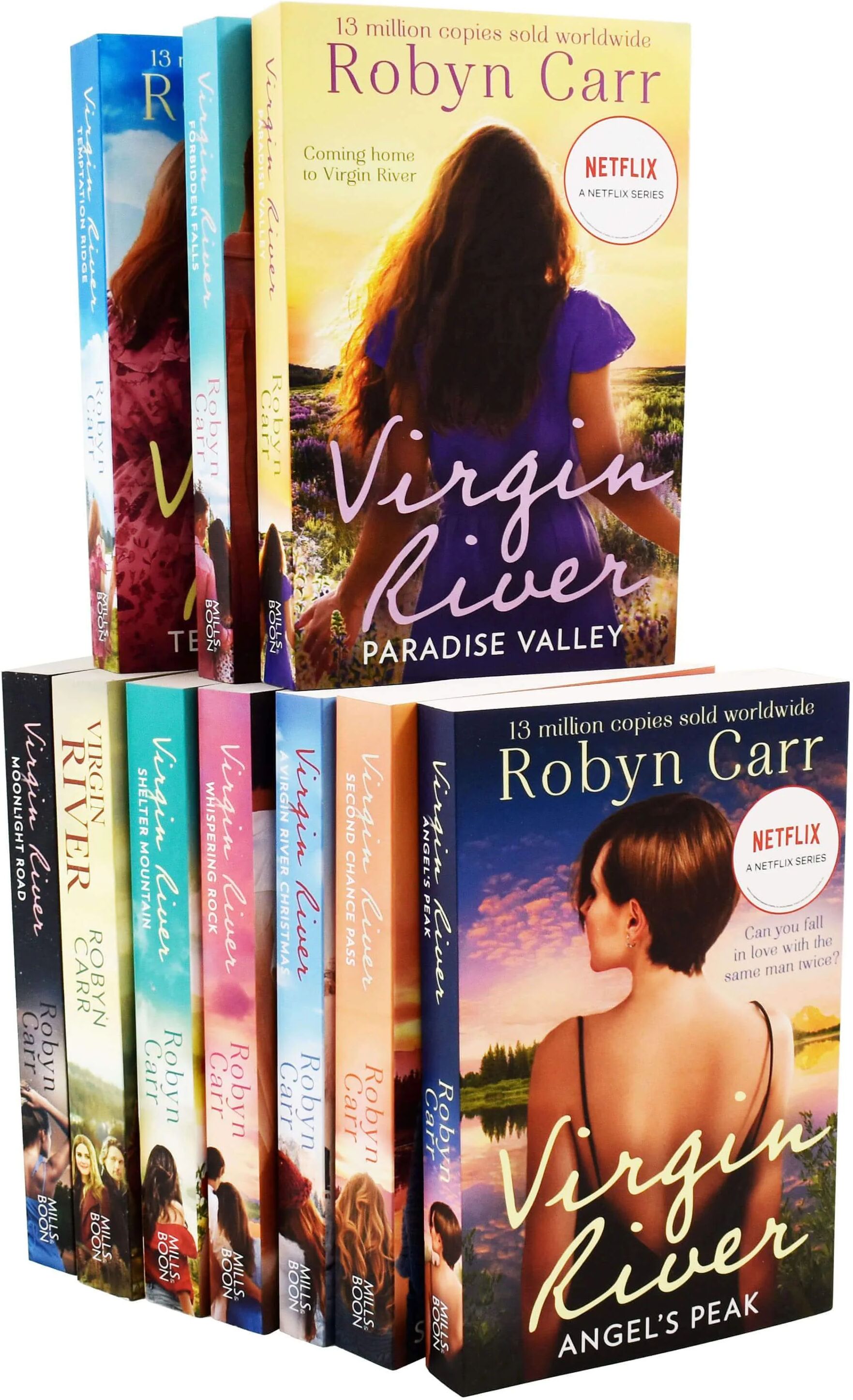 Virgin River 10 Books Collection Set By Robyn Carr (Netflix Series) - Fiction - Paperback Mills & Boon