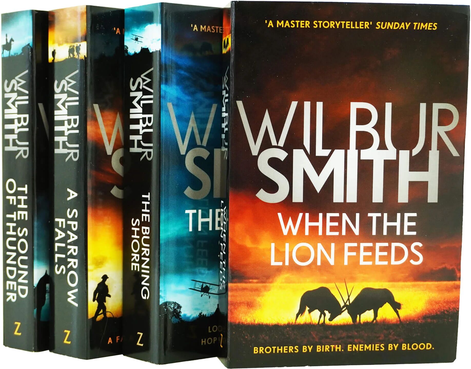 The Courtney Series 4 Books Collection Set (1 To 4) By Wilbur Smith - Young Adult - Paperback Zaffre