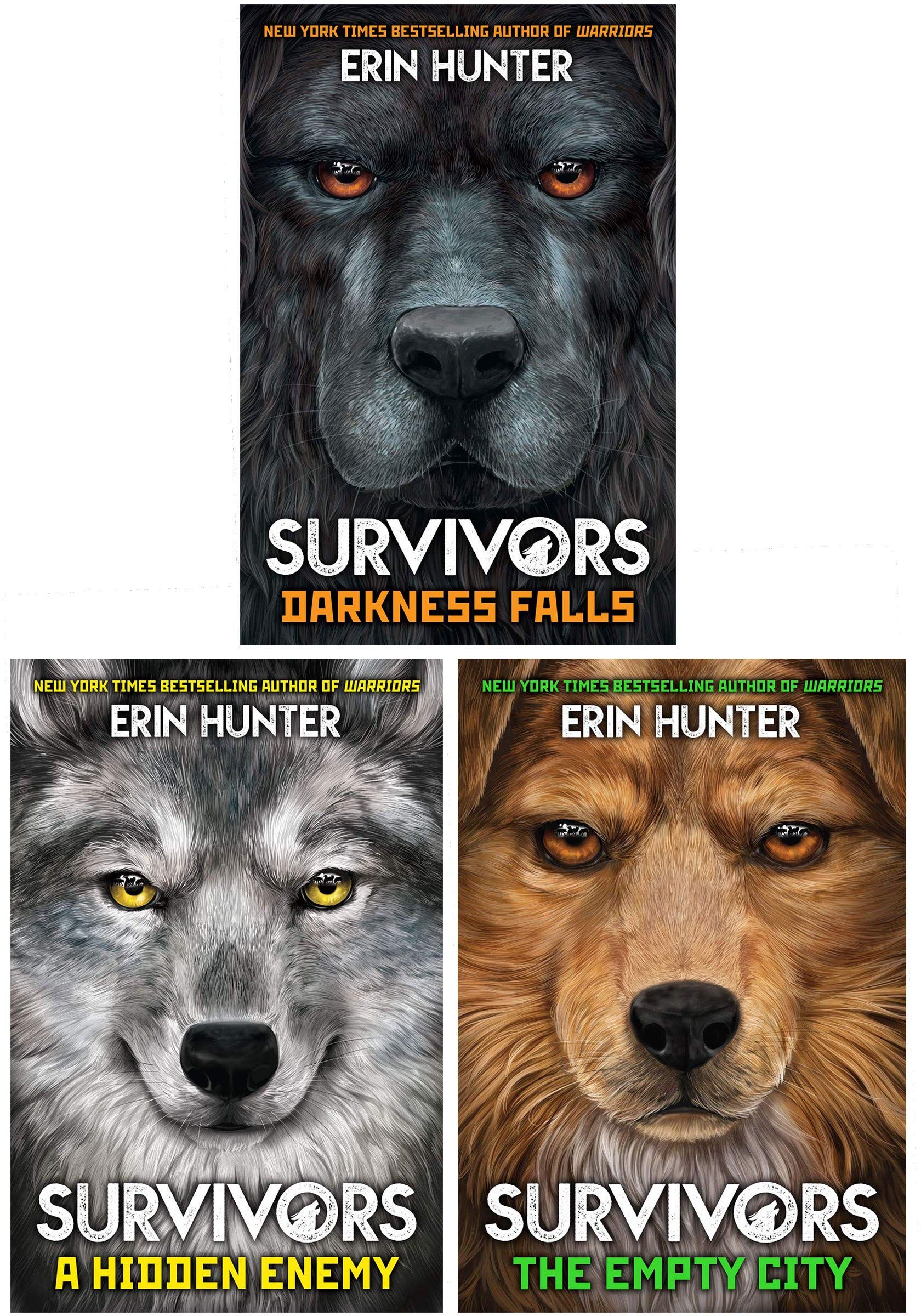 Survivors Series 3 Books Collection Set By Erin Hunter - Age 8 years and up - Paperback Willow Tree