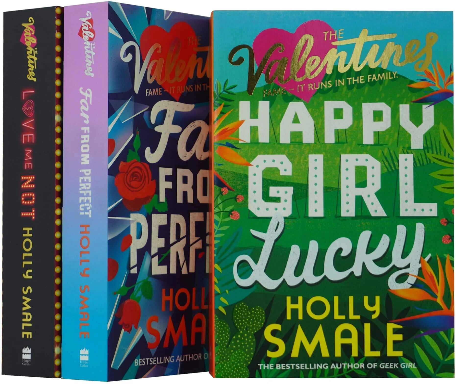 The Valentines Series 3 Books Collection Set By Holly Smale - Ages 11 years and up - Paperback HarperCollins Publishers