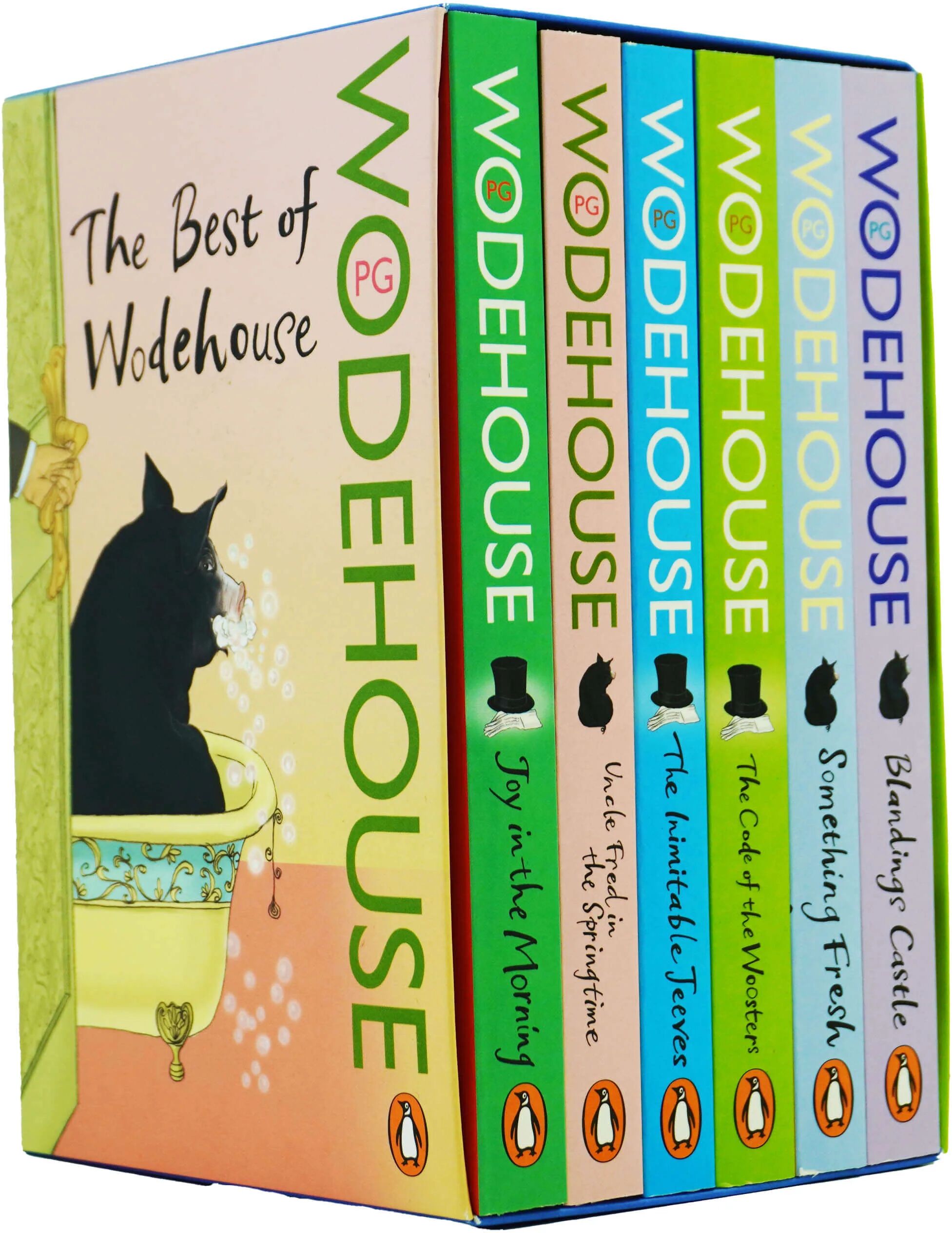 The Best of Wodehouse Collection 6 Books Set By P.G. Wodehouse - Fiction - Paperback Penguin