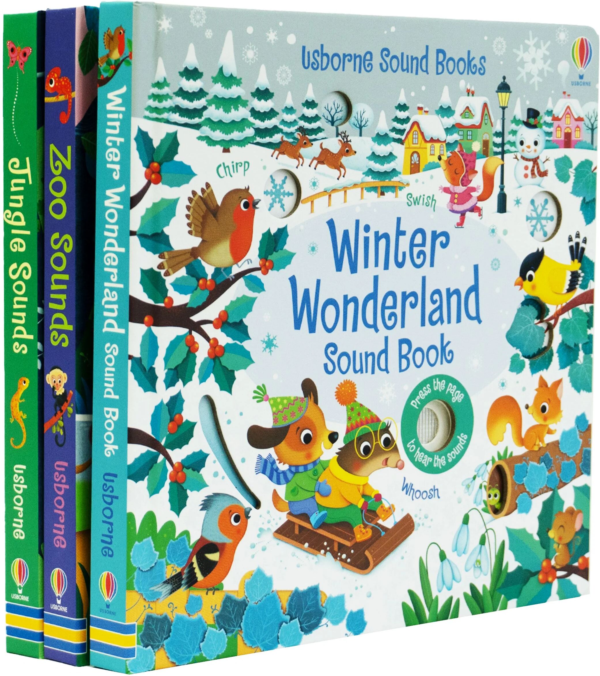 Usborne Sound Books by Sam Taplin 3 Books Collection Set - Ages 2+ - Board Book Usborne Publishing Ltd